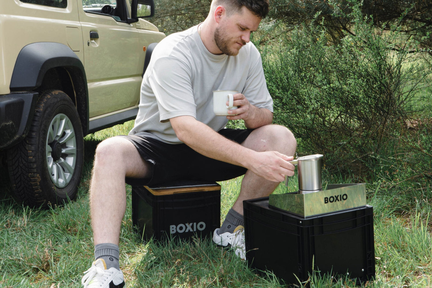Boxio Cook und Kaffee kochen