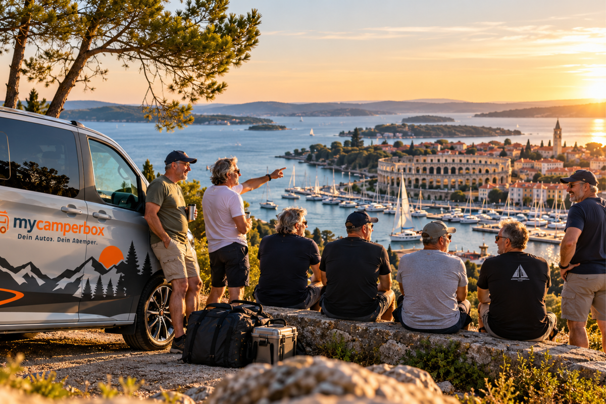 Einfach mal machen: Sieben Männer, ein Segelboot und eine Retreat-Reise in der Adria