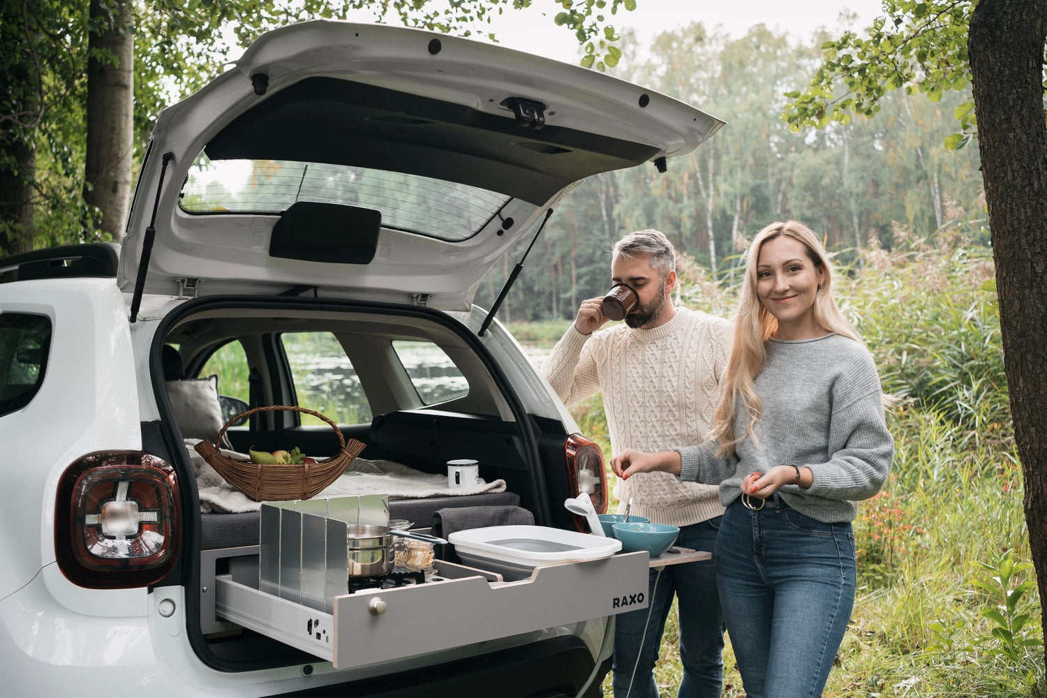 RAXO Camperbox: Klein, leicht und flexibel – Campingbox für kleine Autos