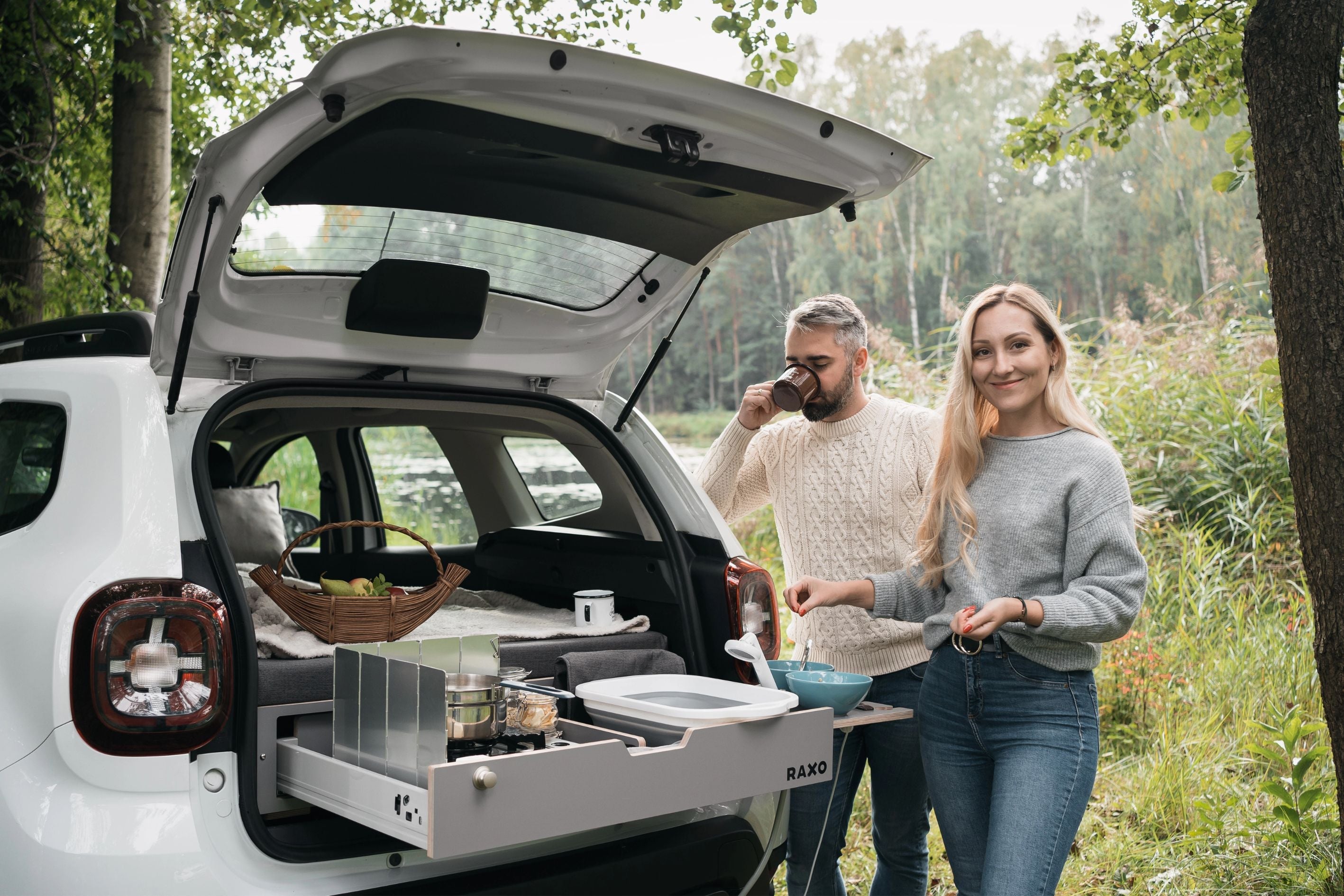 RAXO Camperbox: Klein, leicht und flexibel – Campingbox für kleine Autos