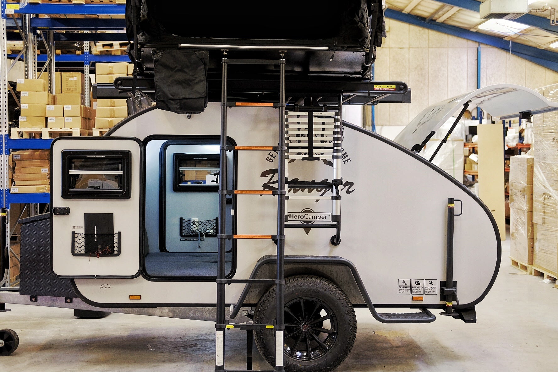 HEROCAMPER Teardrop-Caravan Livingstone