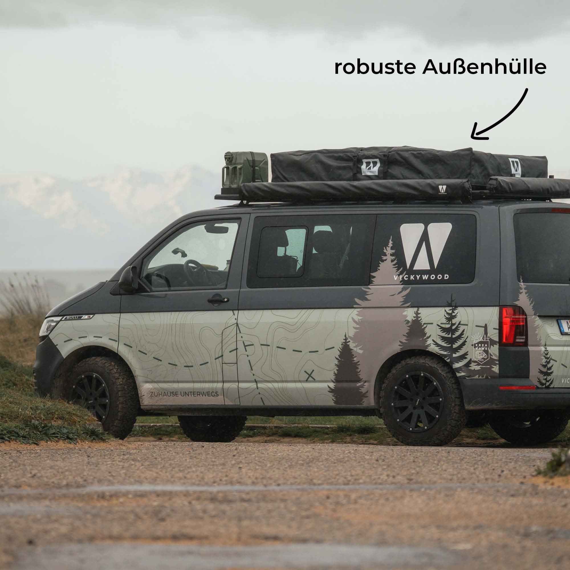 Vickywood Big Willow Gen 3 VW Bulli geschlossen