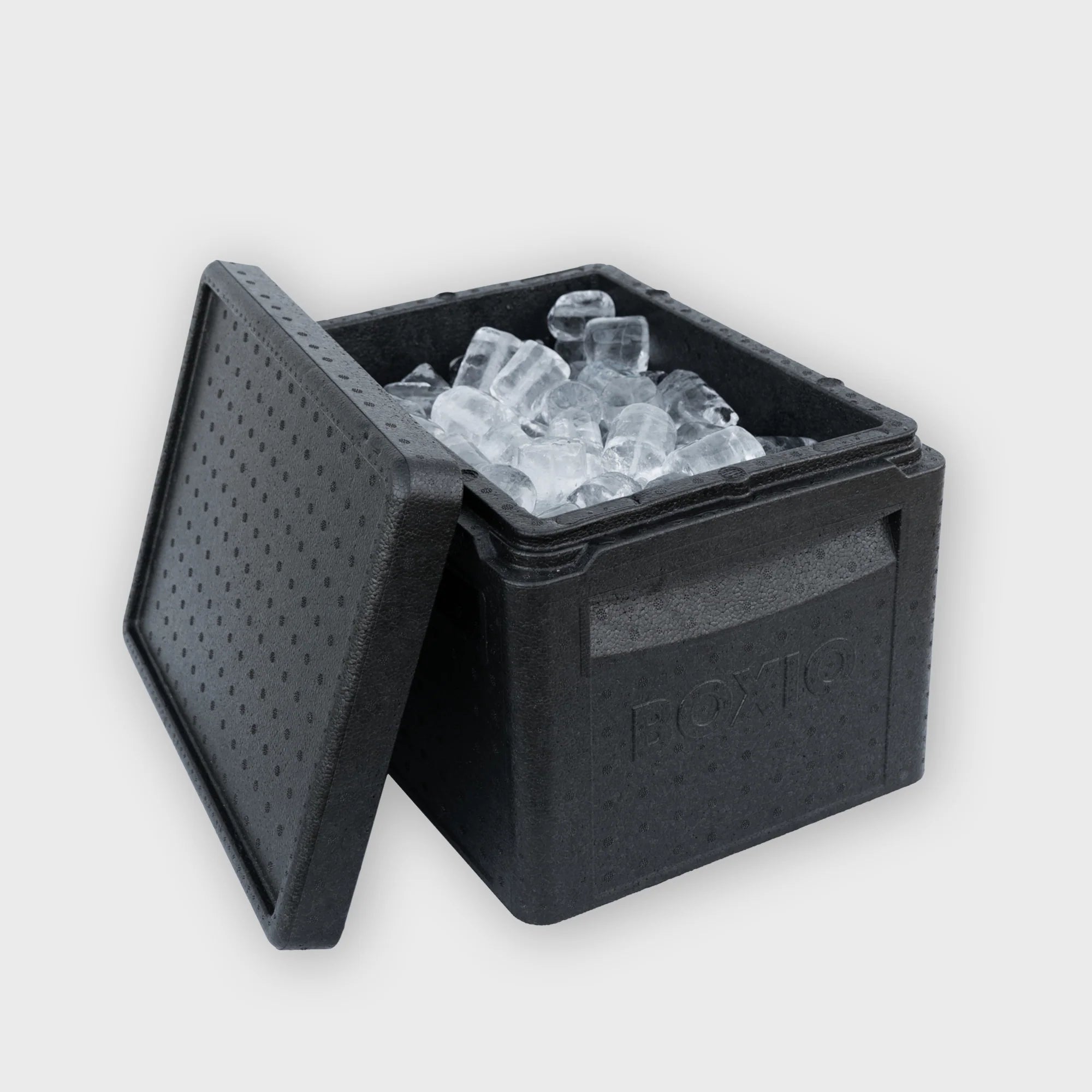 BOXIO COOL: Leichte, stapelbare Kühlbox aus recyclebarem EPP. Ideal für Camping, Vanlife & Outdoor-Abenteuer. Nachhaltig & robust.