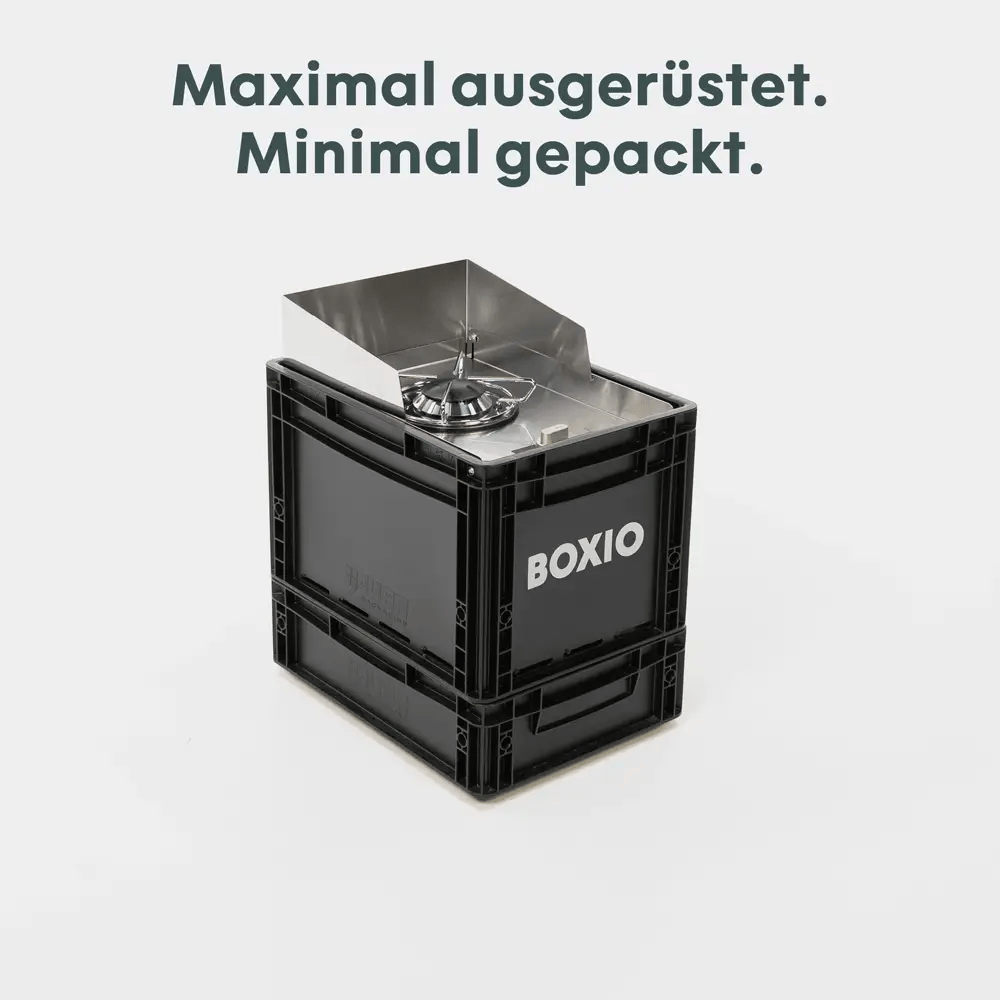 BOXIO COOK MAX+ Mobiler Gaskocher Komplettset