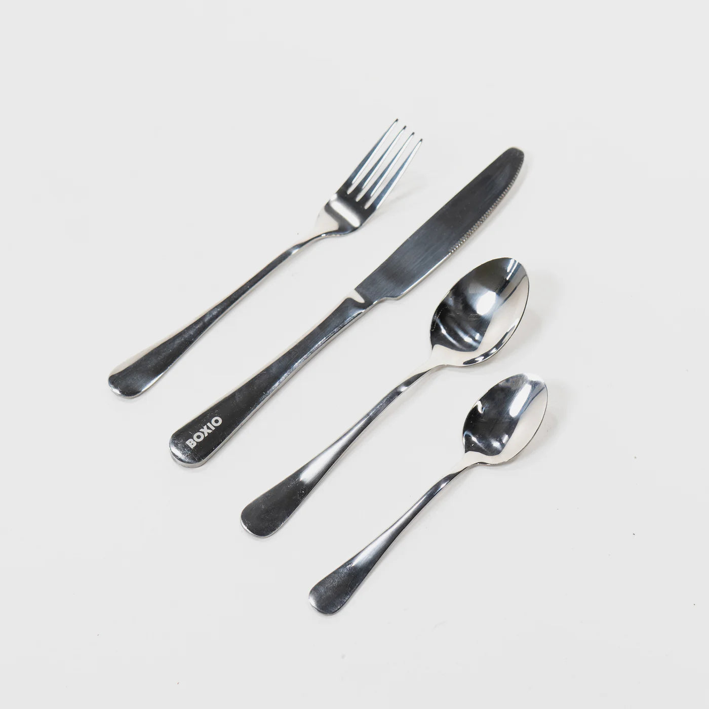 BOXIO EAT Campingbesteck Edelstahl 2er Set
