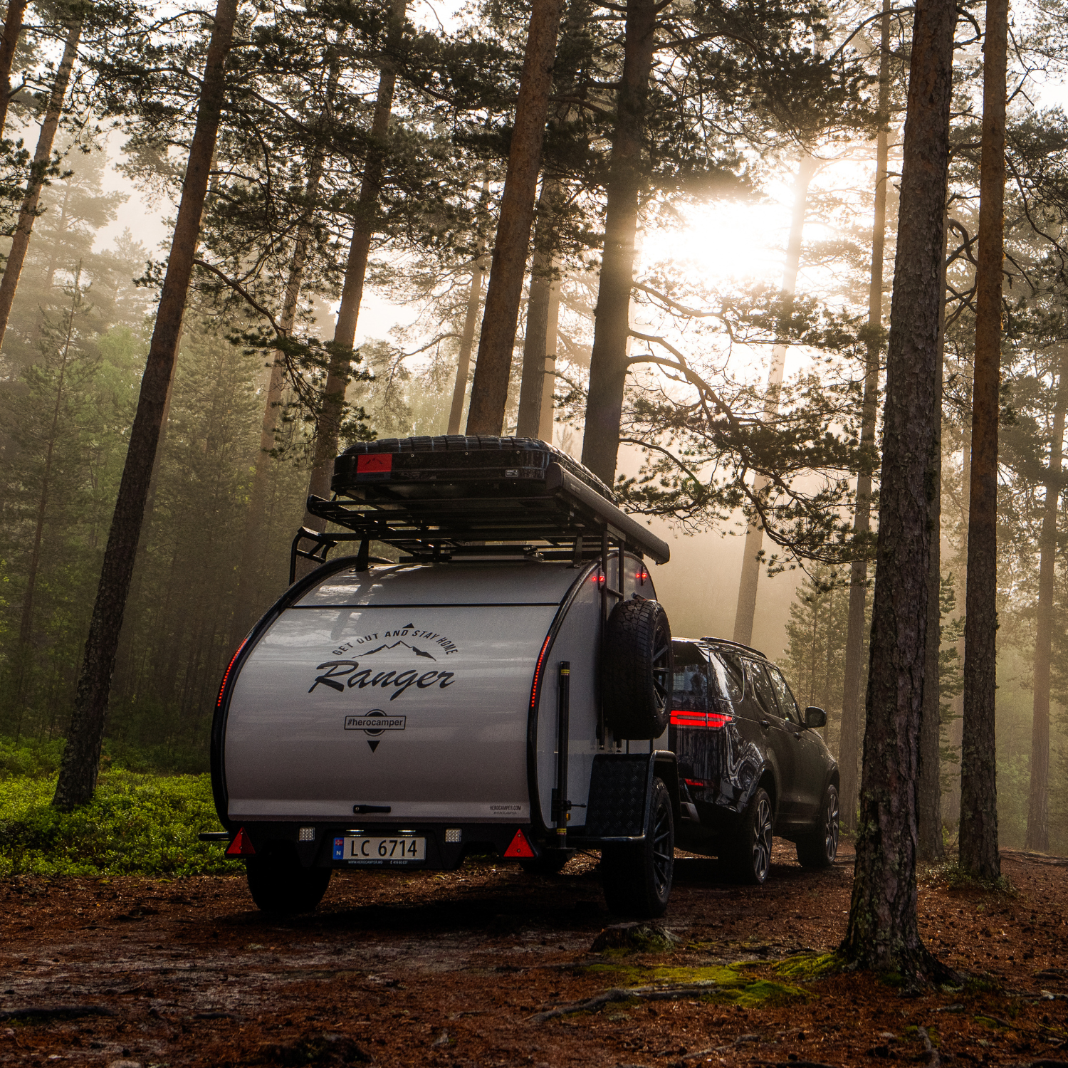 HEROCAMPER Teardrop-Caravan Livingstone