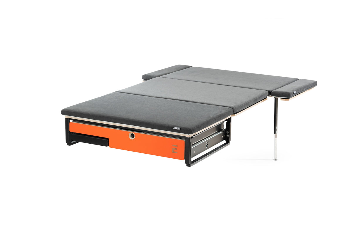 EGOE Nestbox S Komplettset – Campingbox mit Küche, Bett & Wassermodul