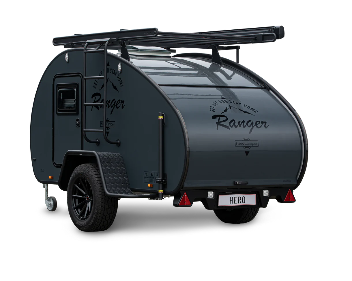 Herocamper Darkgrey Teardrop Camper