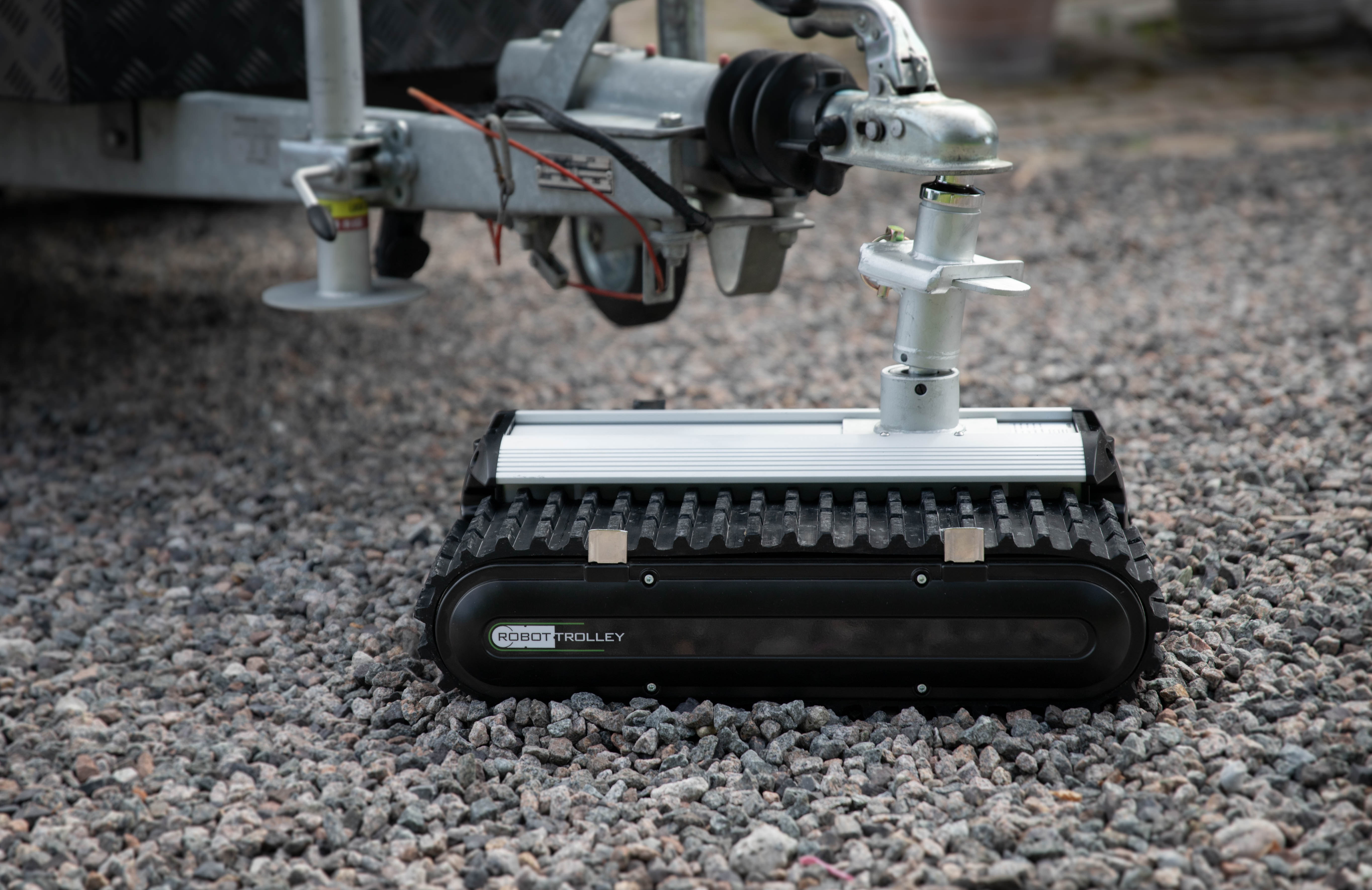 Robot Trolley: Schneller Mover für Anhänger bis 4.500 kg. Höhere Geschwindigkeit von 14 m/Min möglich, einfach zu bedienen, vielseitig einsetzbar.