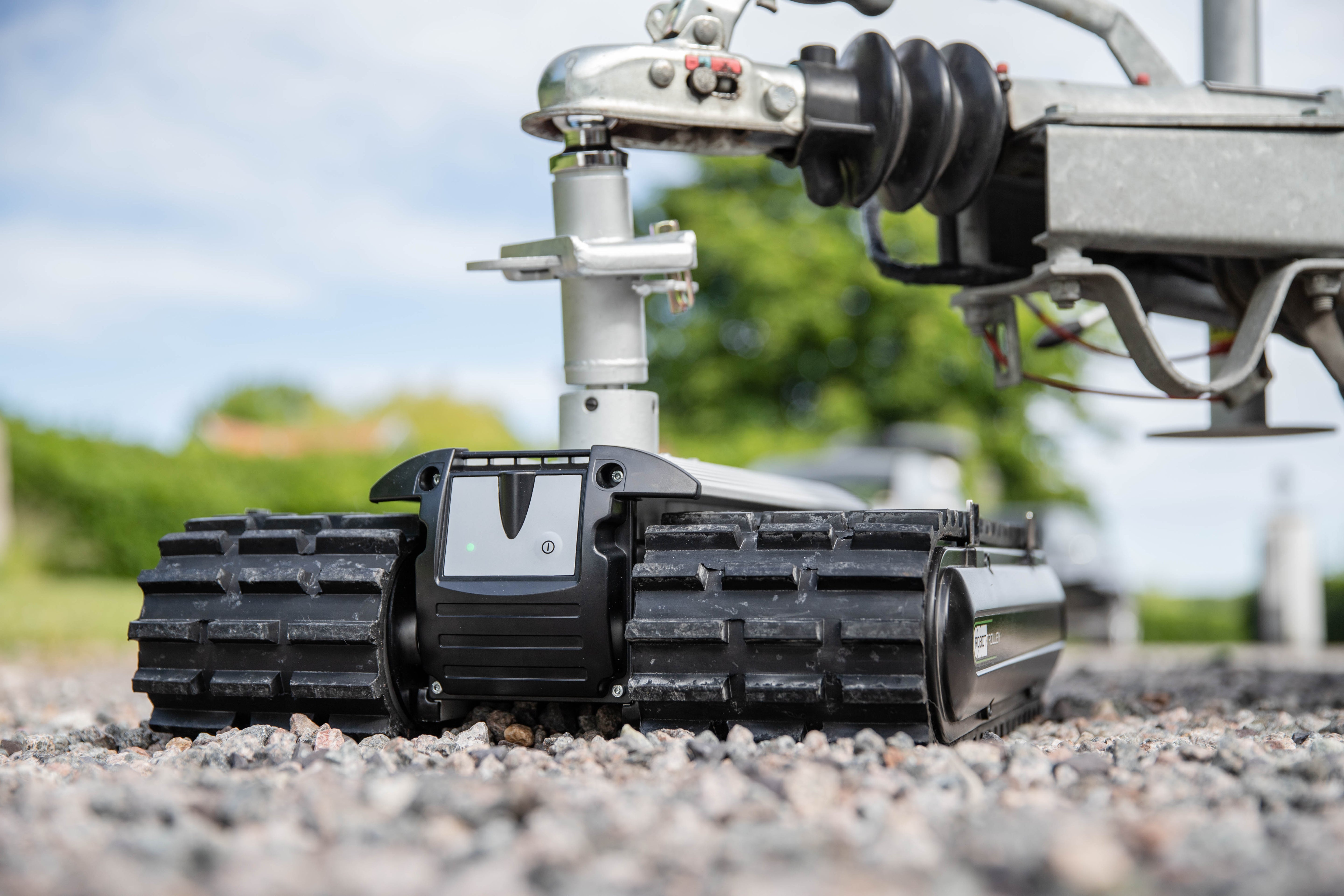 Robot Trolley: Schneller Mover für Anhänger bis 4.500 kg. Höhere Geschwindigkeit von 14 m/Min möglich, einfach zu bedienen, vielseitig einsetzbar.