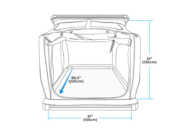 Intrepid Hybrid Hartschalen Dachzelt Geo 3.0 Pro
