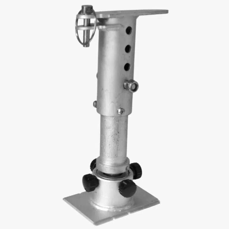 Verstellbarer mittlerer Turm für Robot Trolley (1500, 2500, 2500RS, 4500). Höhe 21-28 cm. Gewicht: 2,9 kg.
