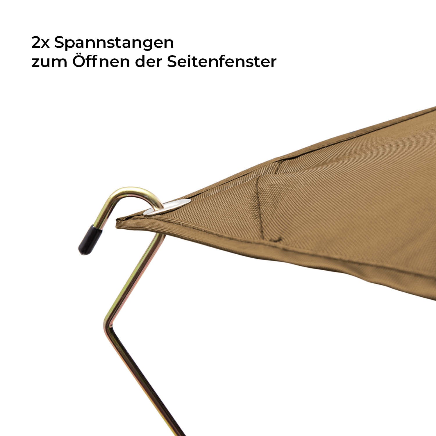 Hybrid Dachzelt MIGHTY OAK Gen 3.0: robuste Hartschale, recycelter Stoff, LED-Licht, schnell aufbaubar, ideal für 2-3 Personen, ganzjährig nutzbar.