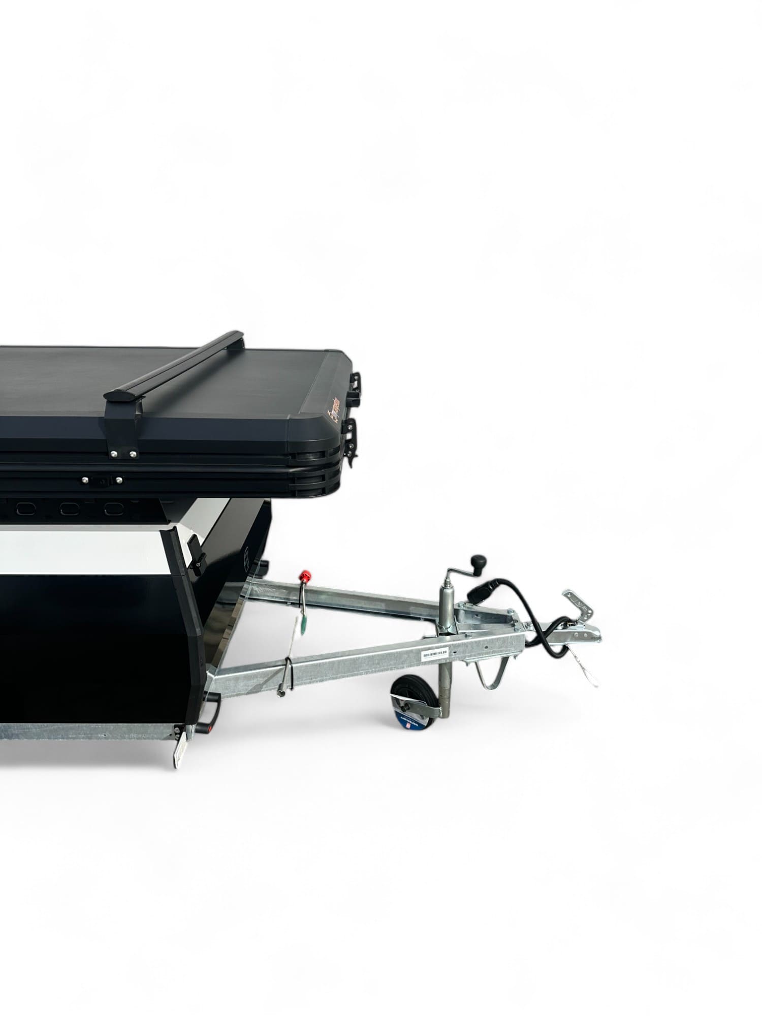 VARIO Comfortliner Anhänger mit Campnest 120 Dachzelt, flexibler Ausstattung und hoher Nutzlast für unvergessliche Outdoor-Abenteuer.