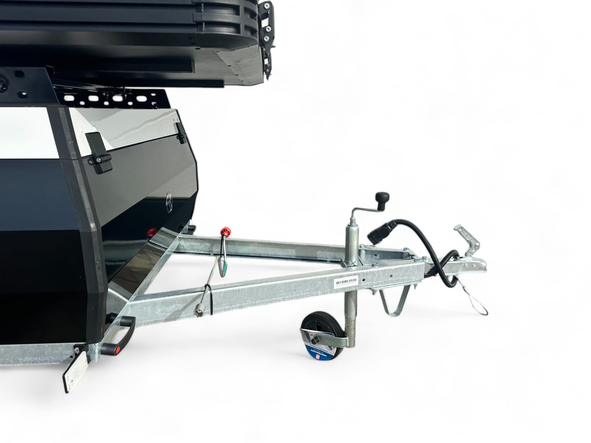 VARIO Comfortliner Anhänger mit Campnest 120 Dachzelt, flexibler Ausstattung und hoher Nutzlast für unvergessliche Outdoor-Abenteuer.