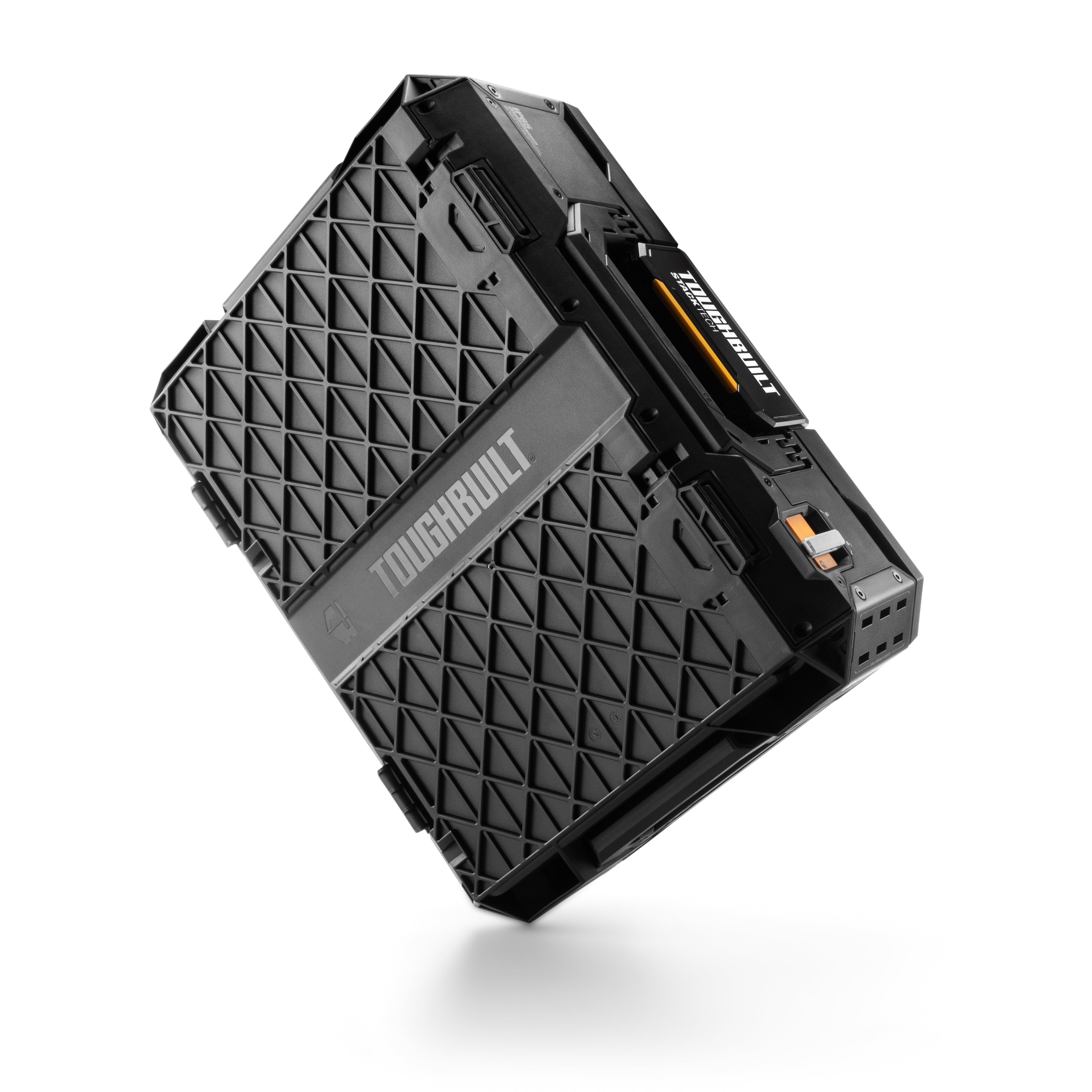 STACKTECH Campingbox TB-B1-B-30 für Outdoor-Enthusiasten: Schnell zugänglich, sicher, robust, mit individueller Anpassbarkeit und praktischer Verriegelung.