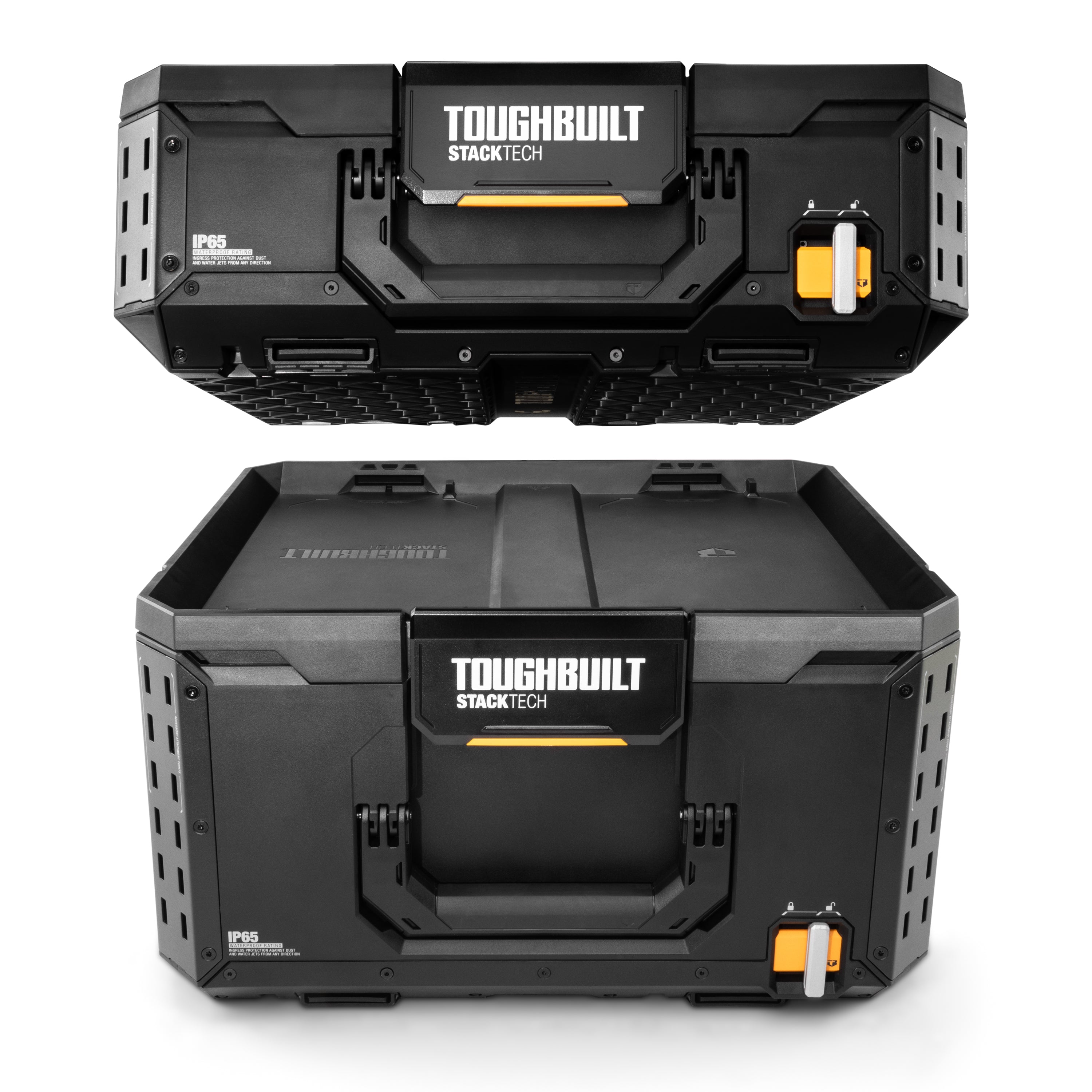STACKTECH Campingbox TB-B1-B-30 für Outdoor-Enthusiasten: Schnell zugänglich, sicher, robust, mit individueller Anpassbarkeit und praktischer Verriegelung.