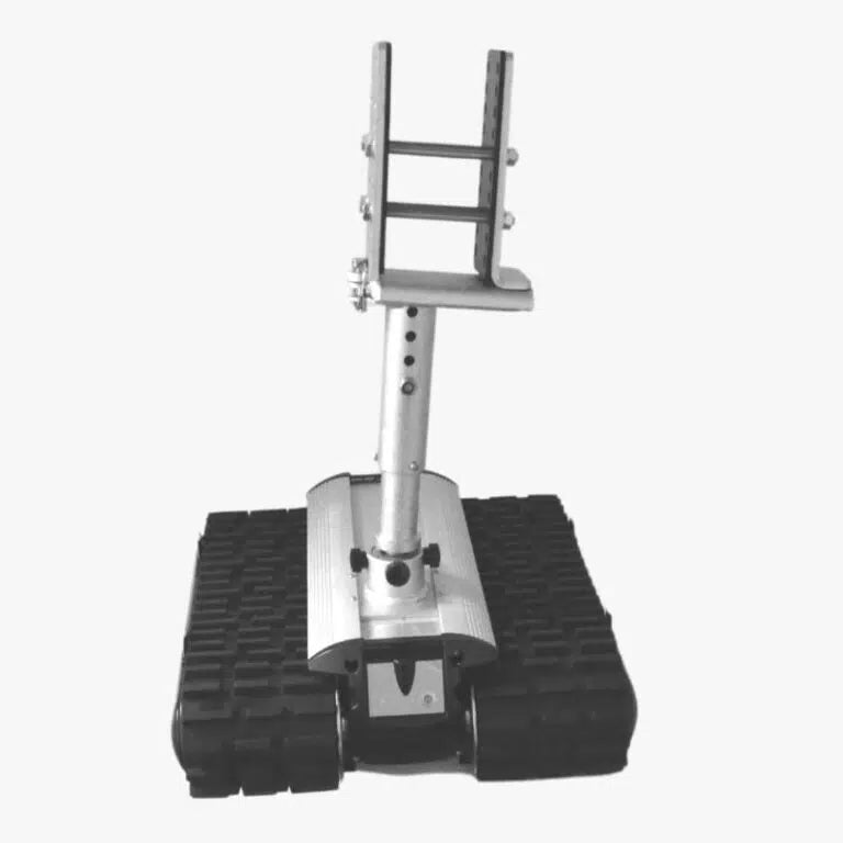 Universeller geschlossener Rahmenbeschlag für Robot Trolley-Modelle (1500, 2500, 2500RS, 4500). Schrauben und Muttern enthalten. Gewicht: 4,9 kg.