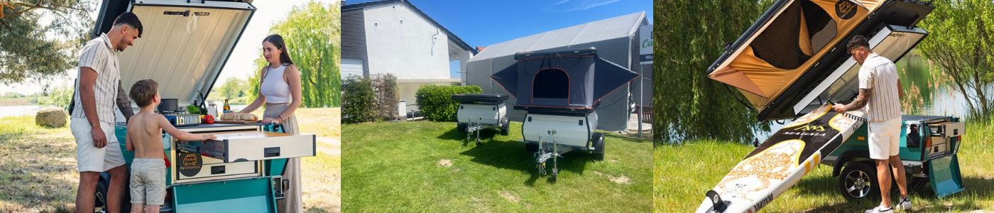 Vario Mini-Wohnwagen für Camping