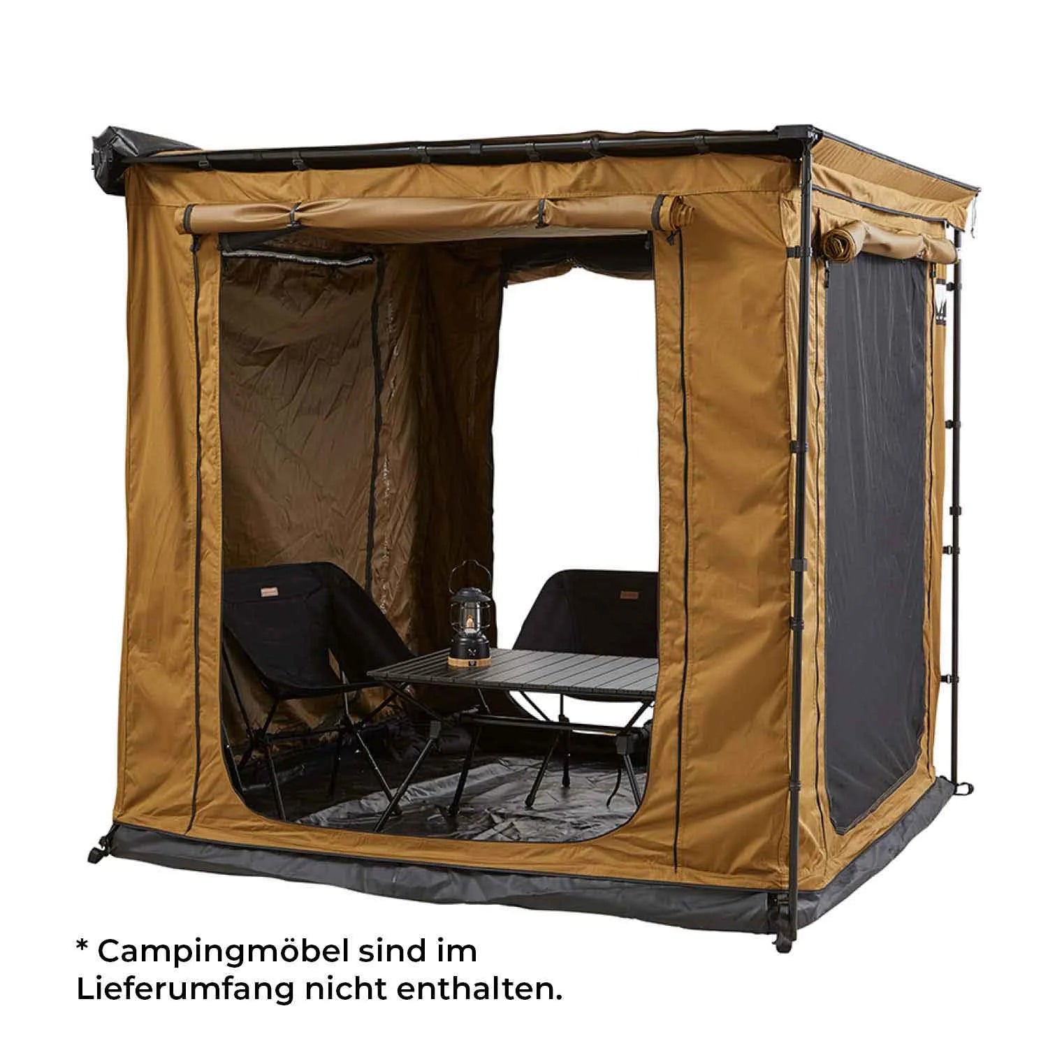 VICKYWOOD Zeltraum mit Seitenmarkise