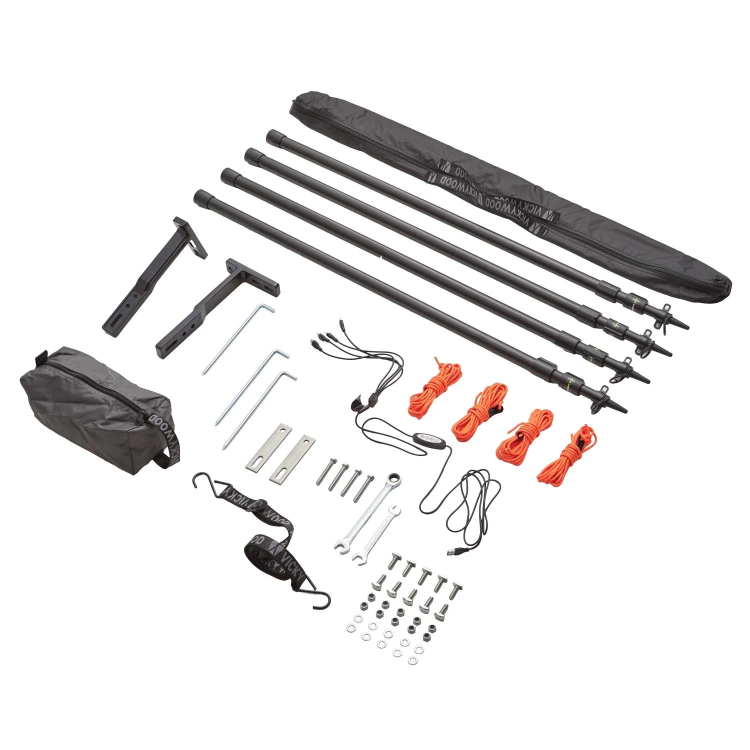 VICKYWOOD BRANCH 270° Softcover Seitenmarkise