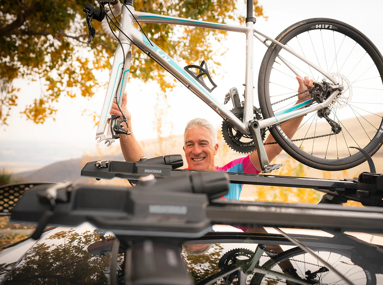 Fahrradträger Yakima HighSpeed mit Schloss