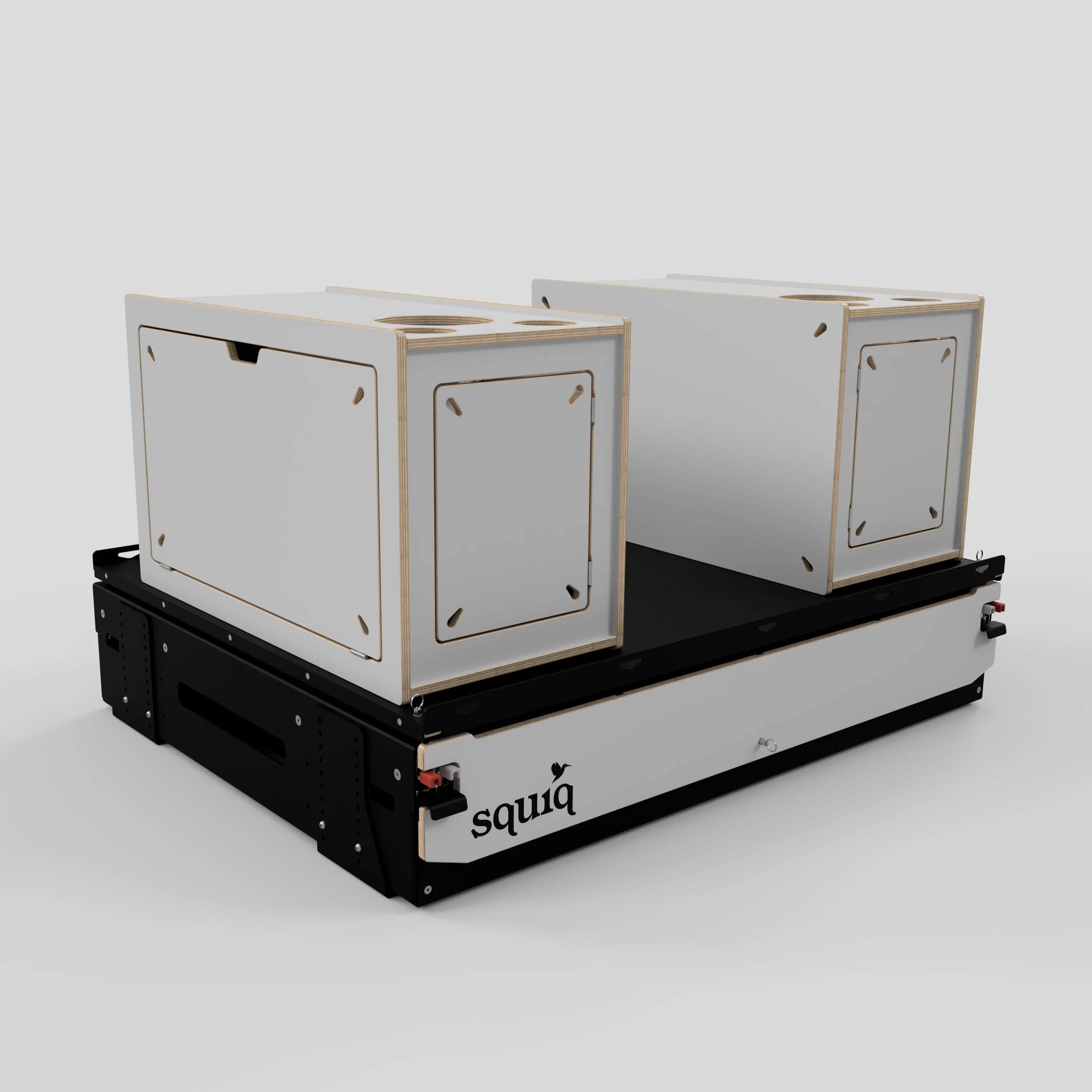 squiq Traveler maxi - Campingbox und Kofferraumauszug für Hochdachkombis