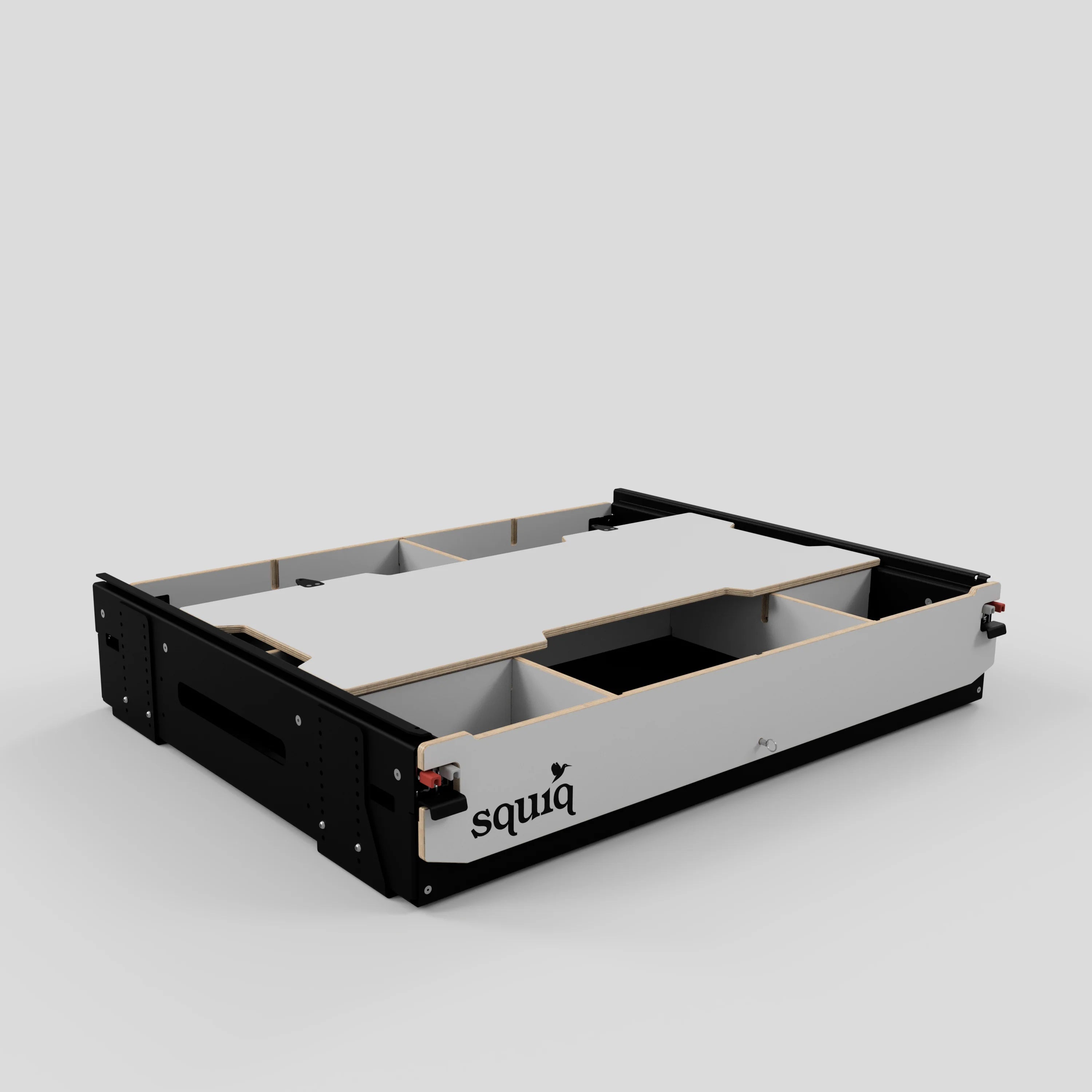 squiq Traveler maxi - Campingbox und Kofferraumauszug für Hochdachkombis