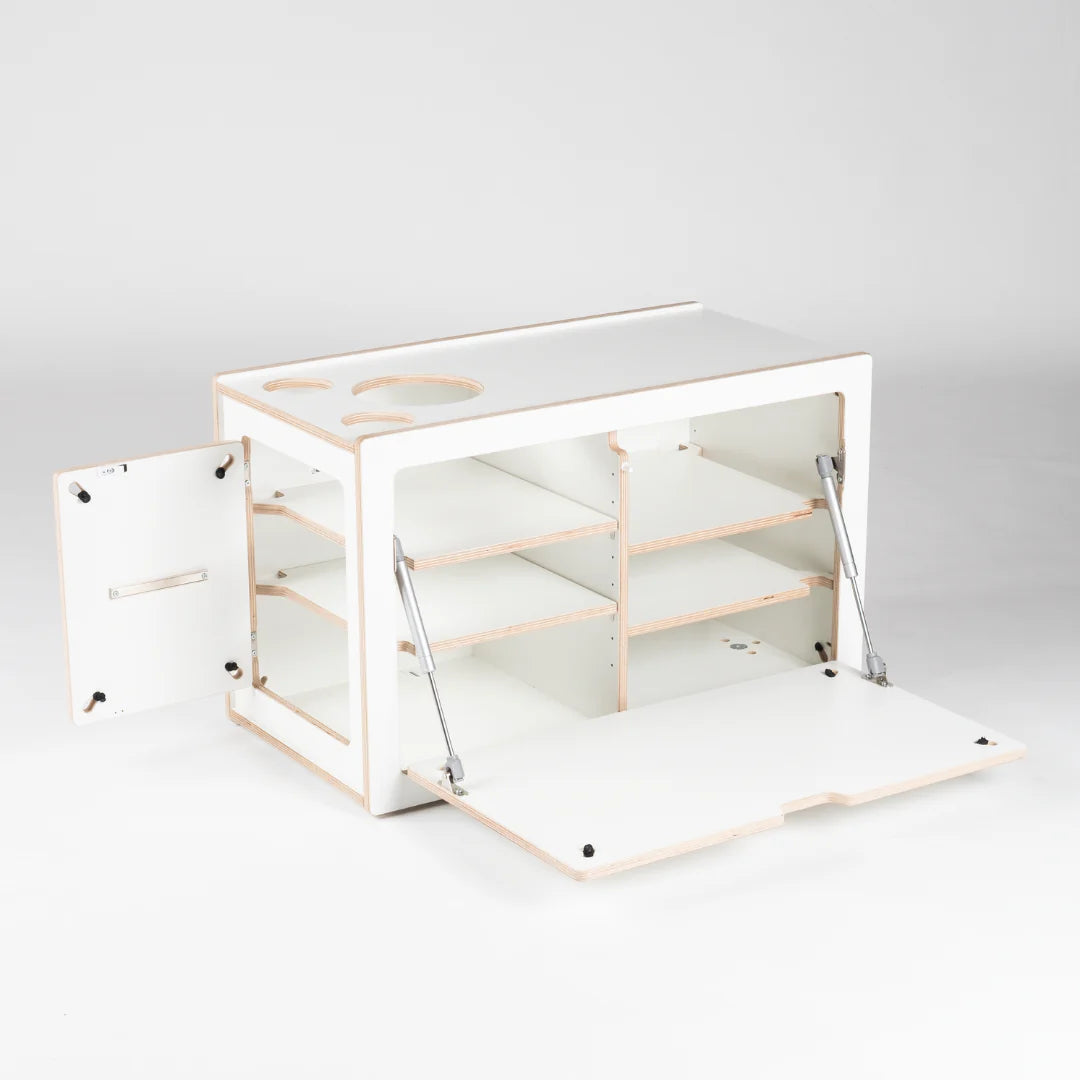 squiq Traveler max – Campingbox und Kofferraumauszug für Vans