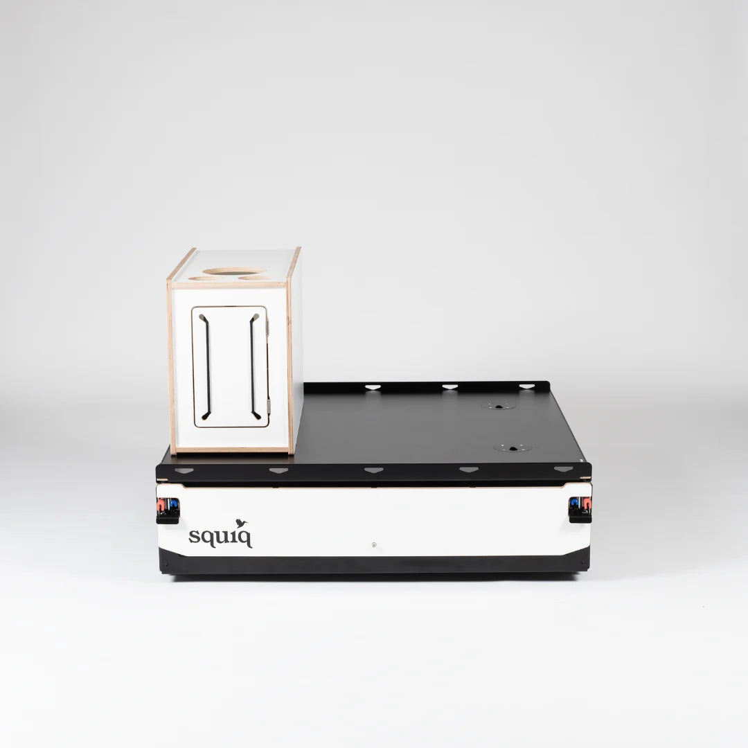 squiq Traveler regular – Campingbox und Kofferraumauszug für Kombis und große SUVs