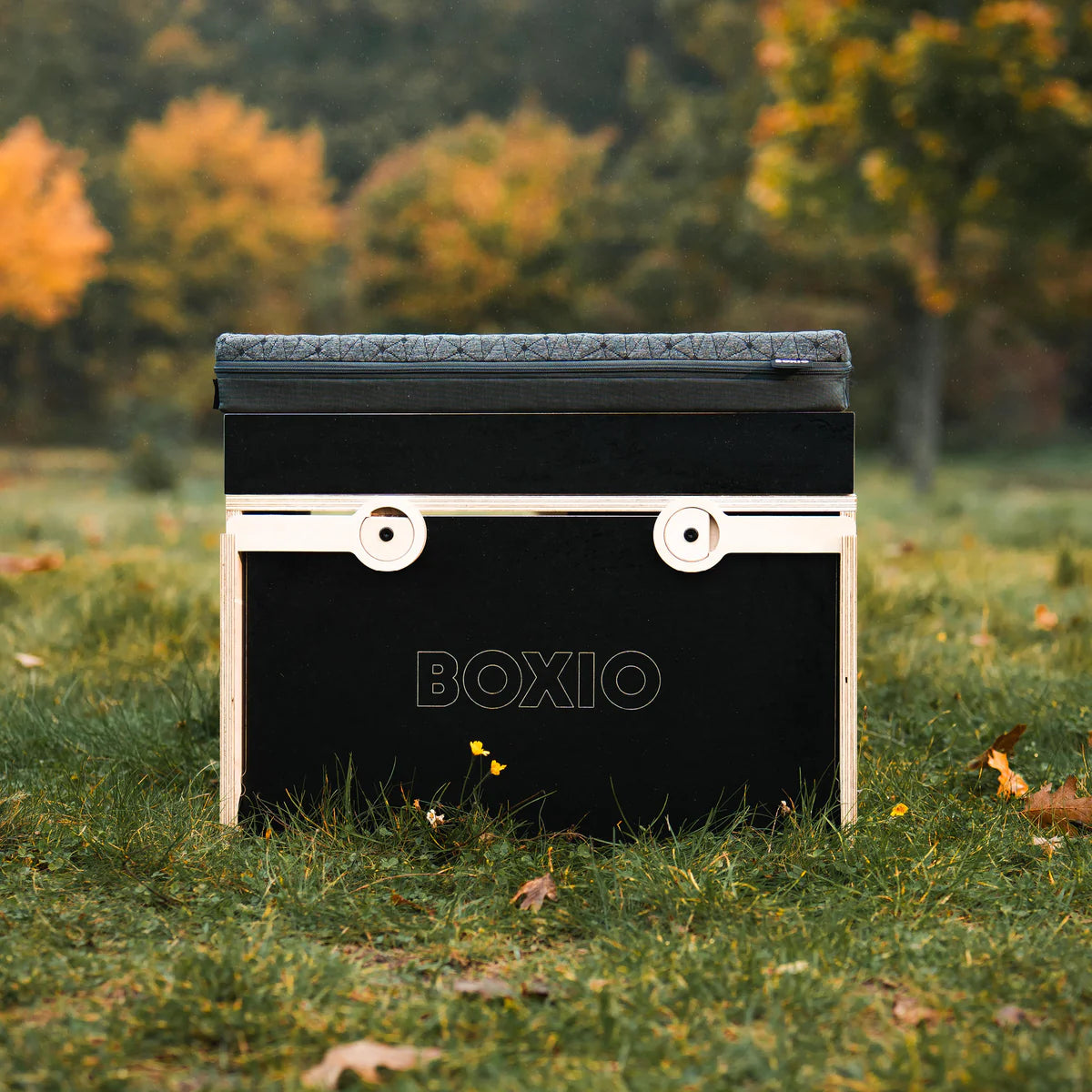 BOXIO RACK Modulare Campingbox mit Bett BUNDLE S