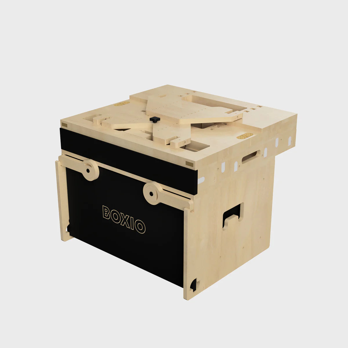 BOXIO RACK Modulare Campingbox mit Bett BUNDLE S