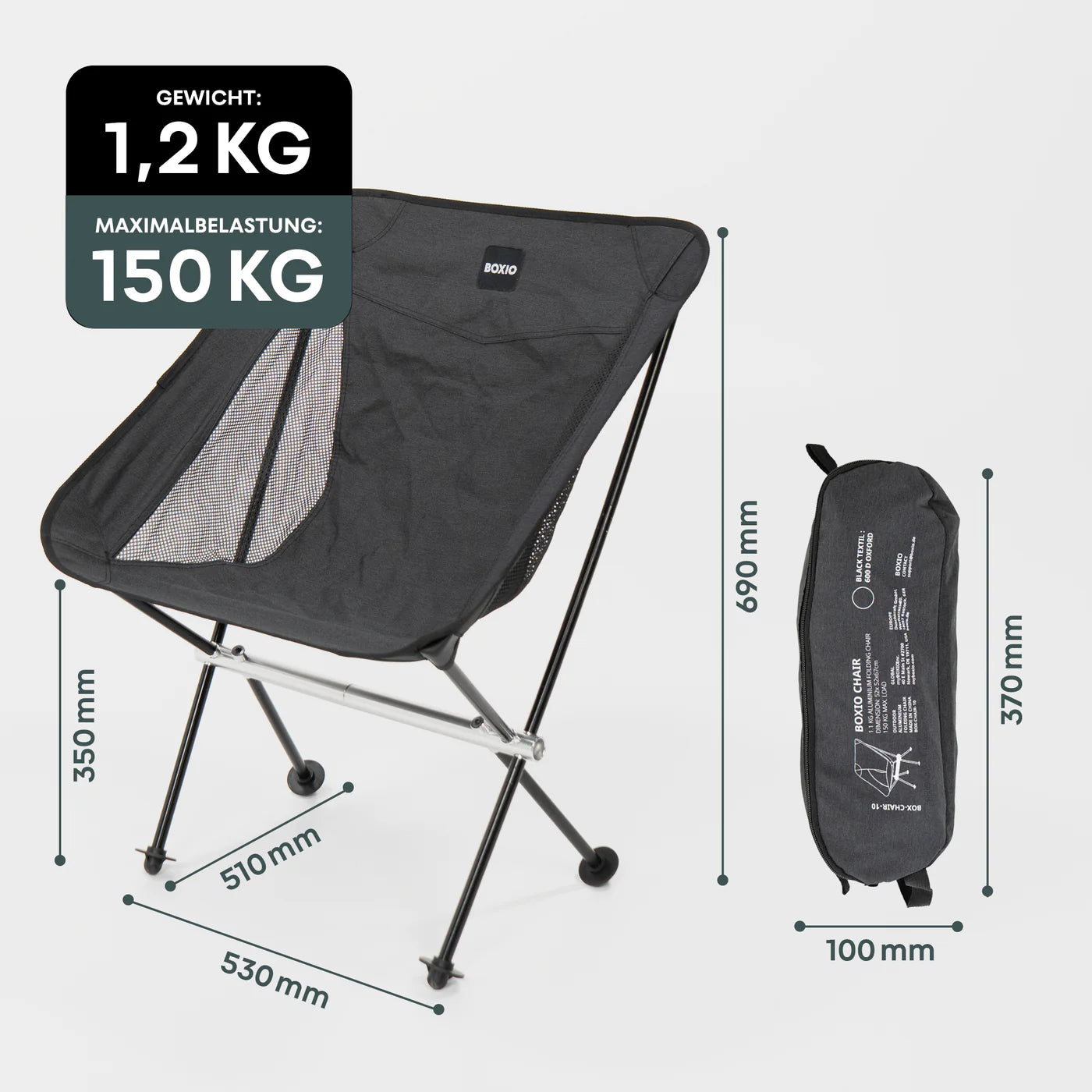 BOXIO Campingstuhl