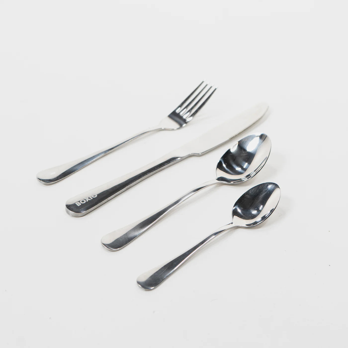BOXIO EAT Campingbesteck Edelstahl 2er Set