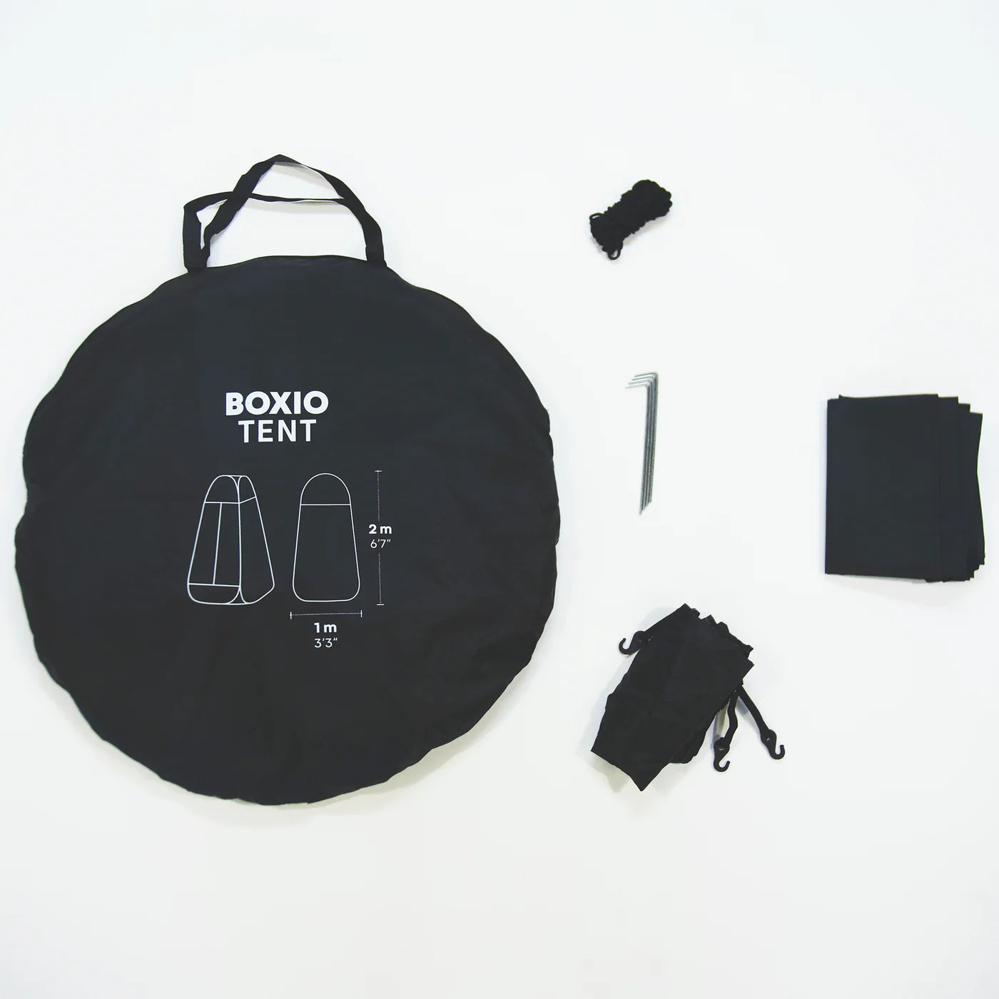 BOXIO Pop-up Zelt als Dusche oder Toilette