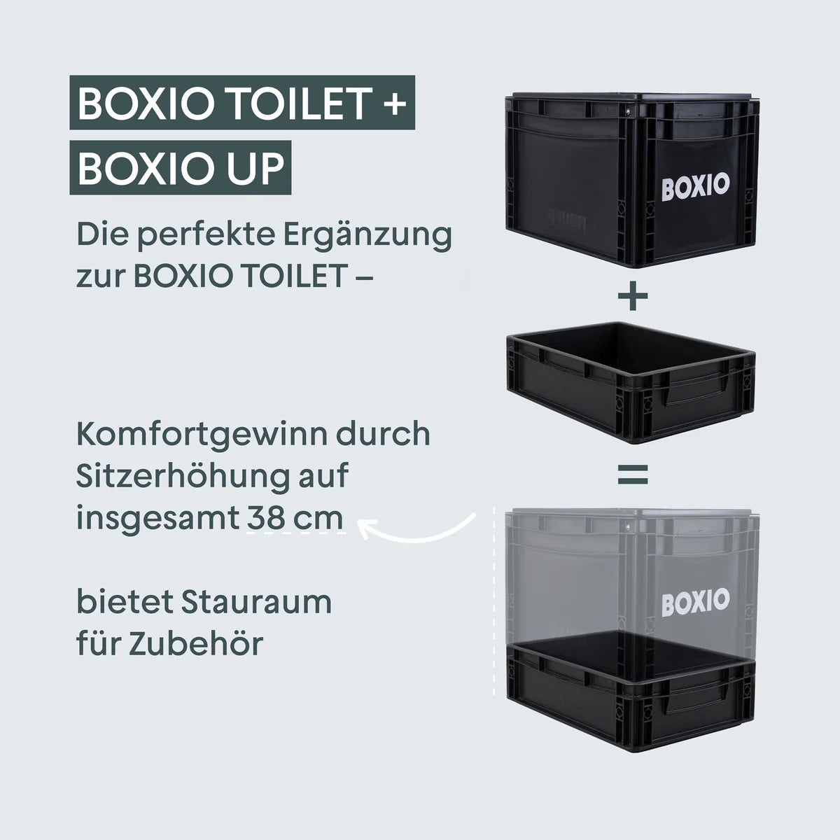 BOXIO TOILET UP