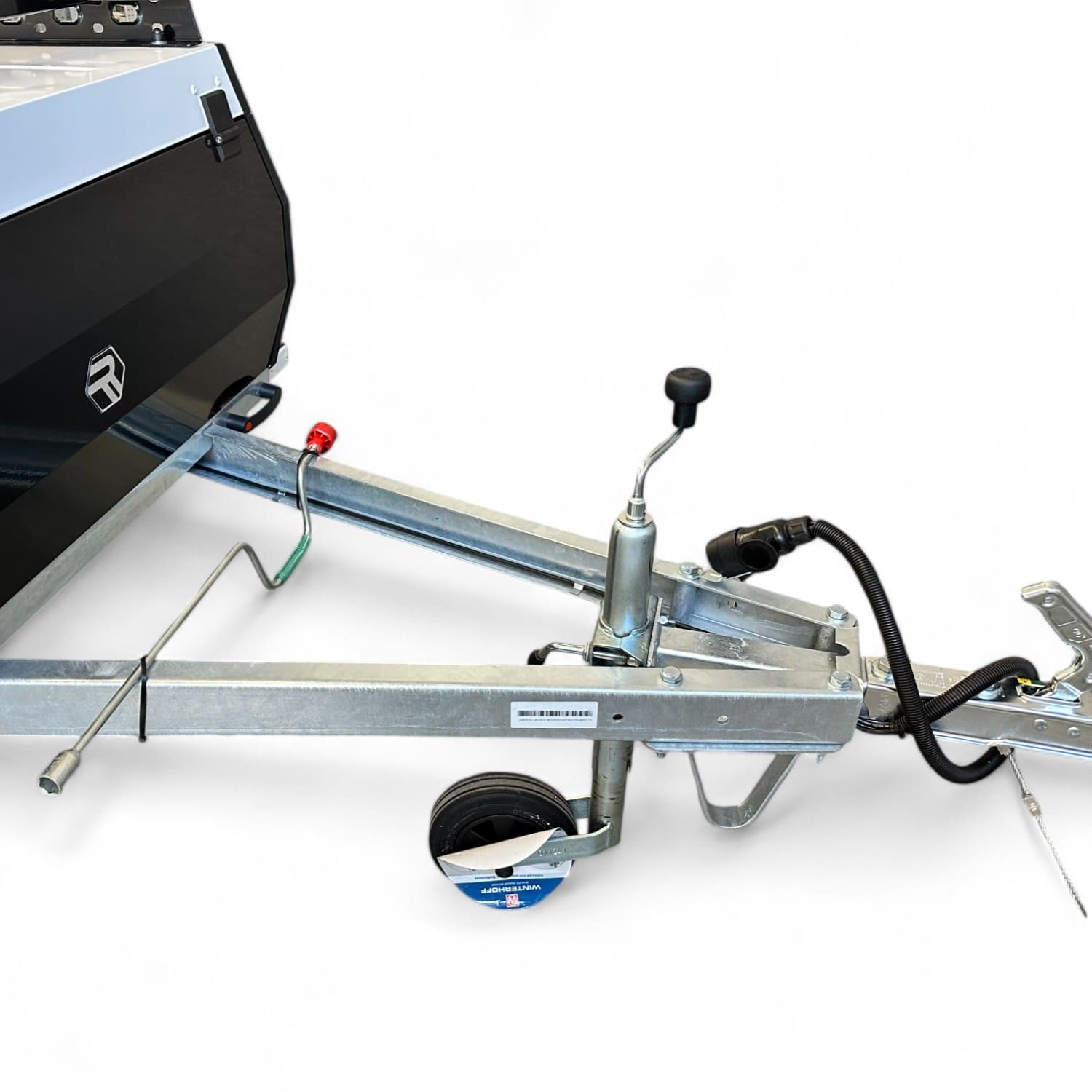 VARIO Cargoliner Anhänger mit personalisierbarer Farbe, 720L Ladevolumen, und flexibler Ausstattung für Outdoor-Abenteuer.