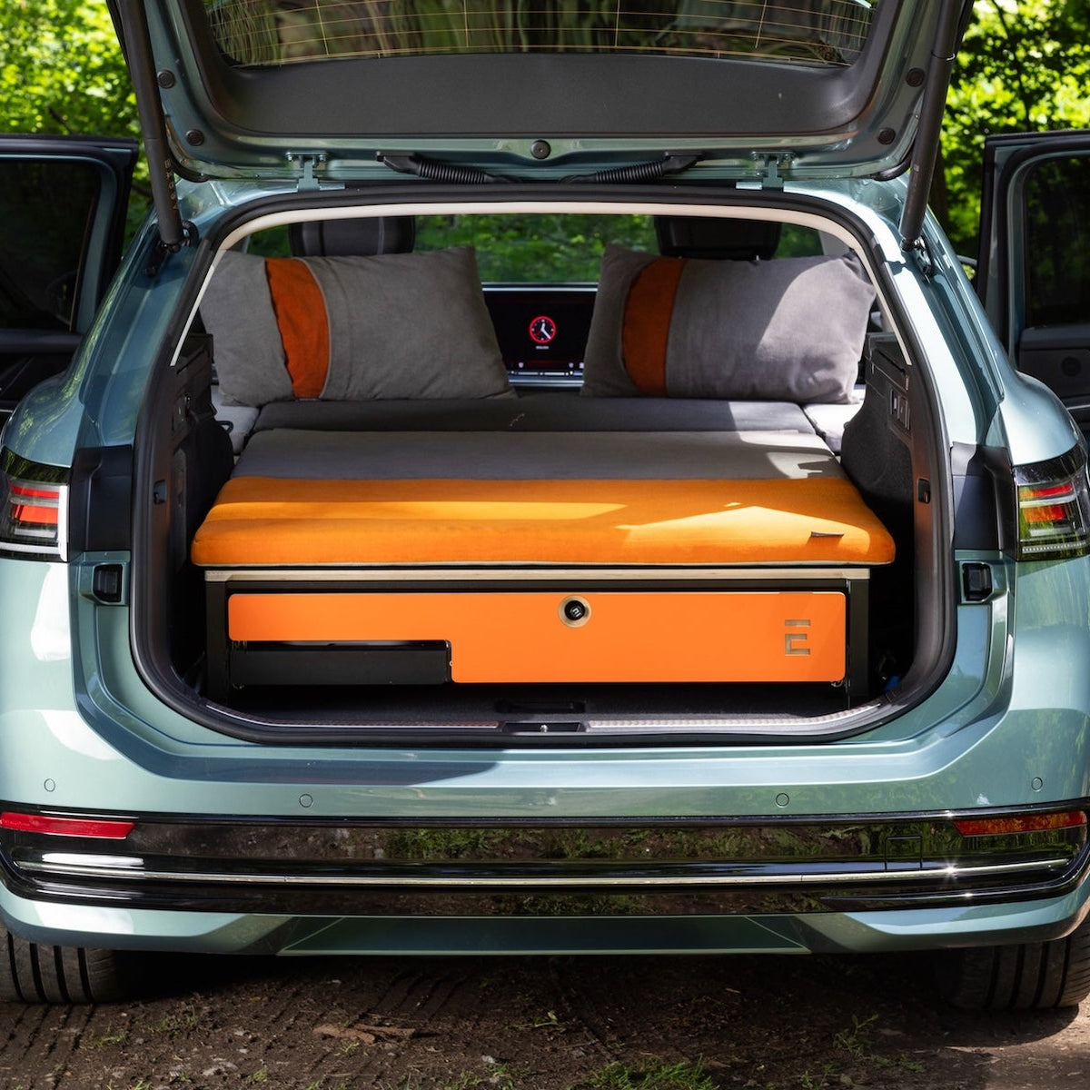 EGOE Nestbox S Komplettset – Campingbox mit Küche, Bett & Wassermodul