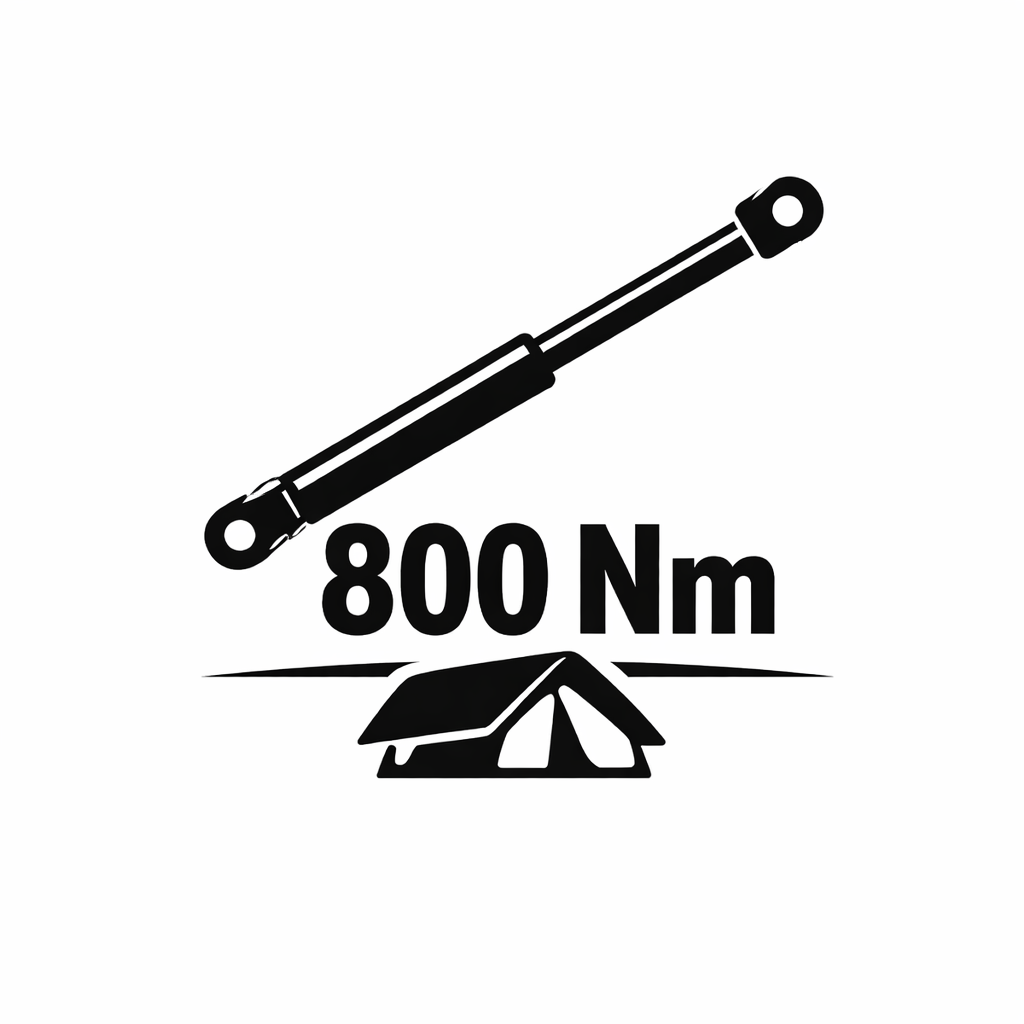 800 Nm Gasdruckfeder (für Dachzelte)
