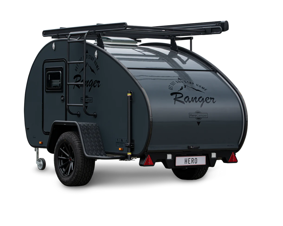 kleinste camper HEROCAMPER Armstrong Teardrop Caravan unter 850 kg