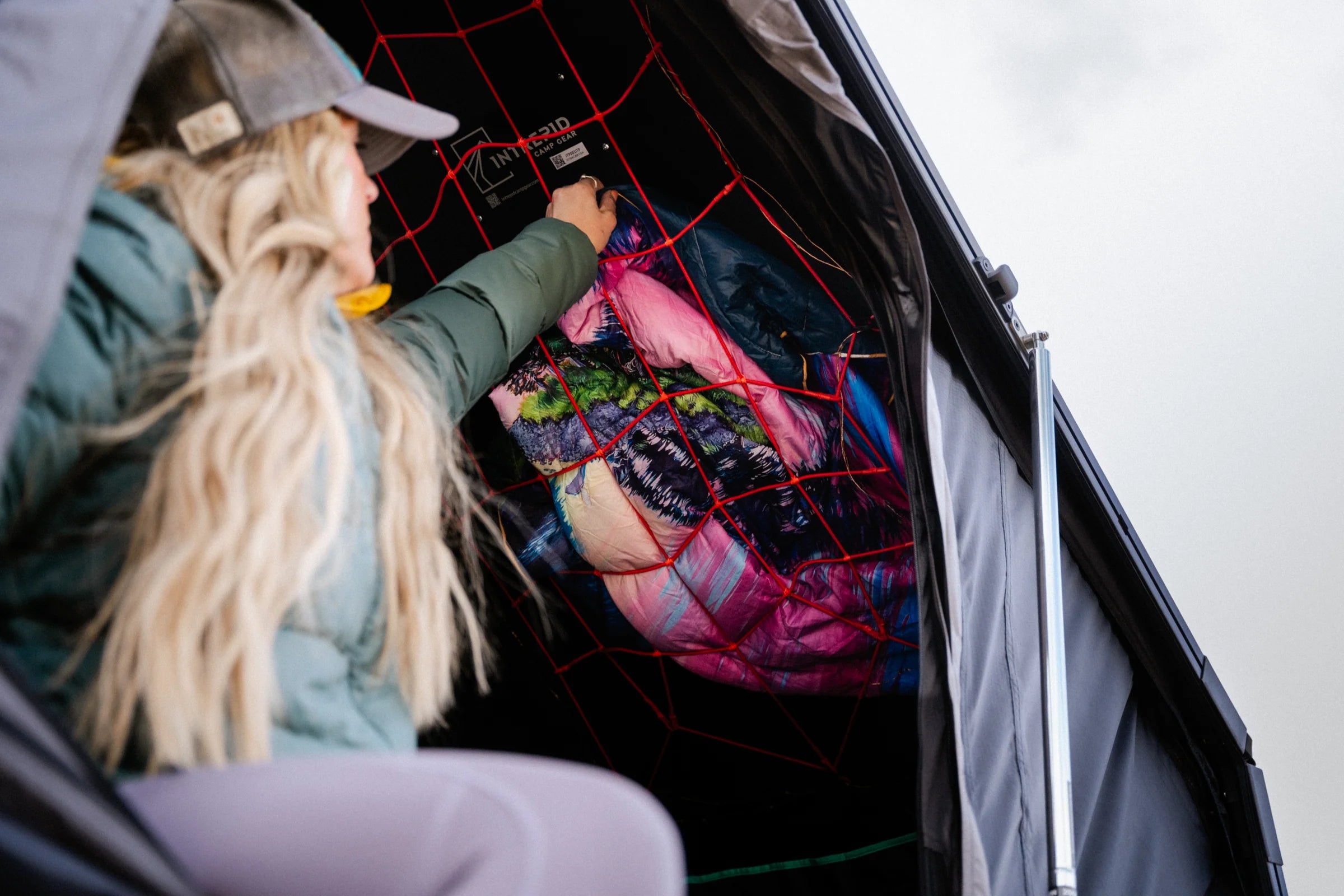 Intrepid Dachzelt Stauraumnetz