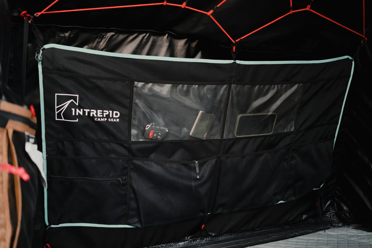 Intrepid Dachzelt Wall Organizer mit 8 Fächern | mycamperbox