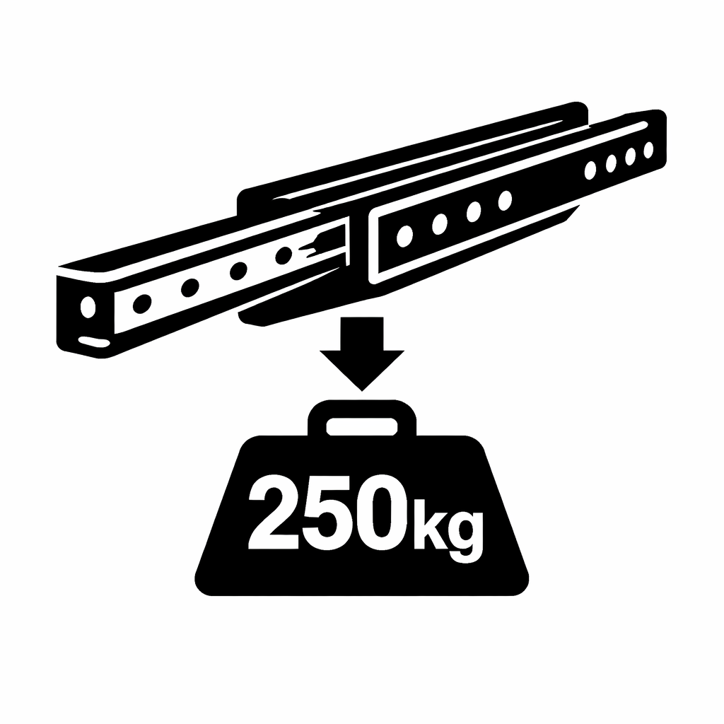 Schwerlastauszug (bis 250 kg belastbar)