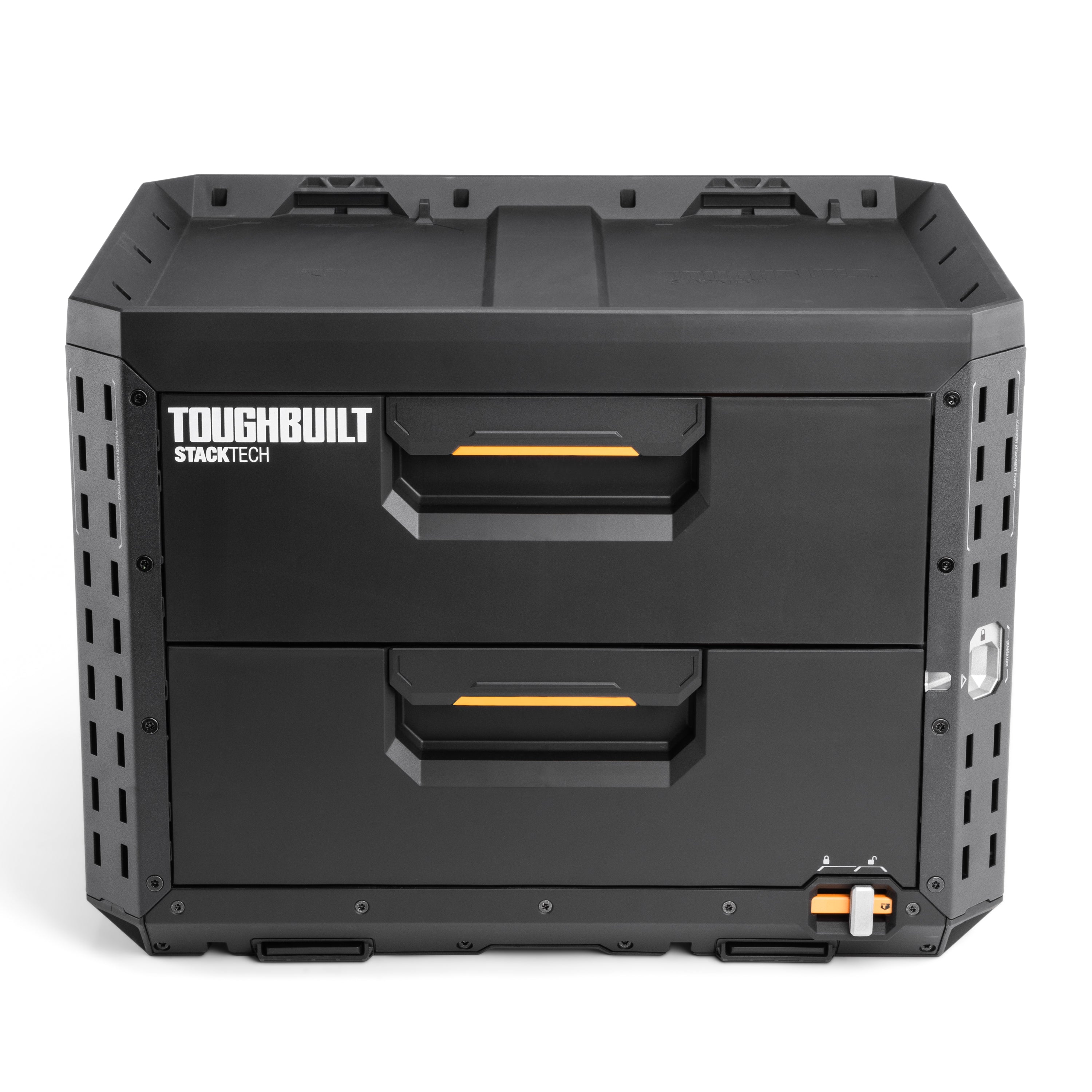 TOUGHBUILT 2-Drawer Locking Box Campingbox mit 2 Schubladen TB-B1-D-72