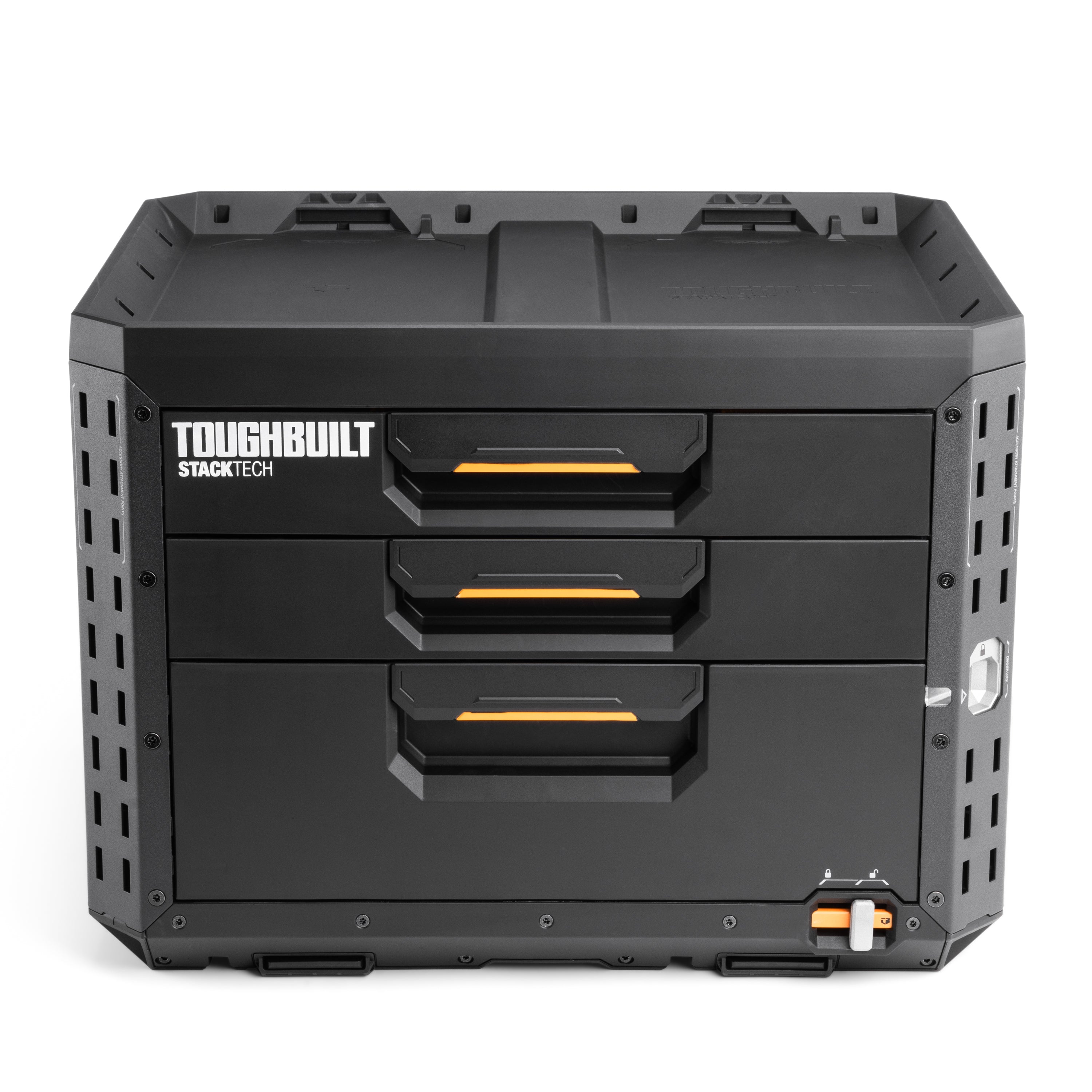 TOUGHBUILT 3-Drawer Locking Box Campingbox mit 3 Schubladen TB-B1-D-73