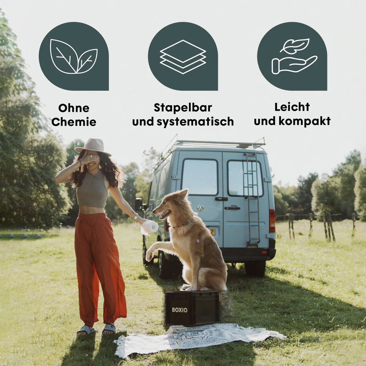 BOXIO TOILET PLUS Trenntoilette Starterset