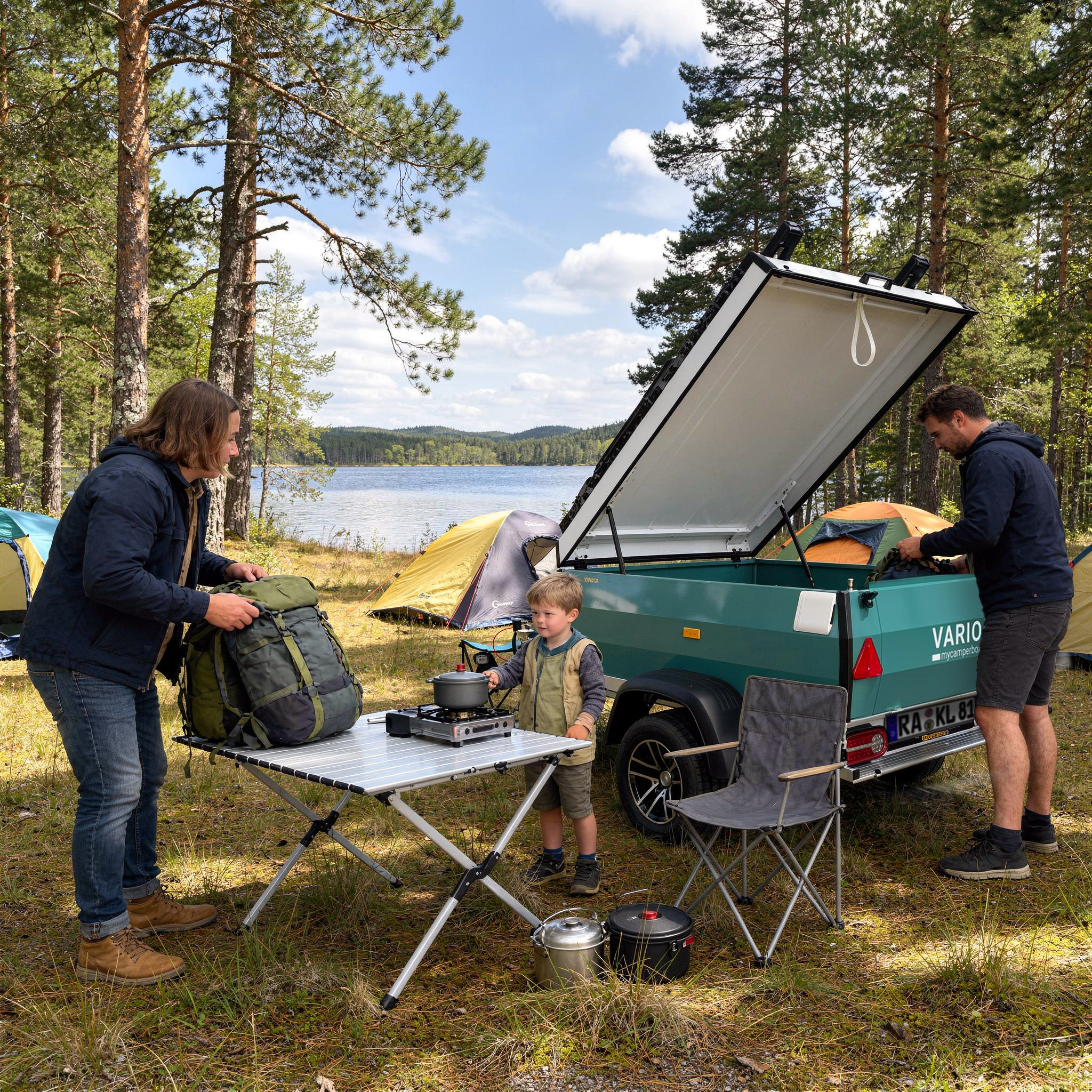 Mini-Camper Vario STEMA Retro ADVANCED