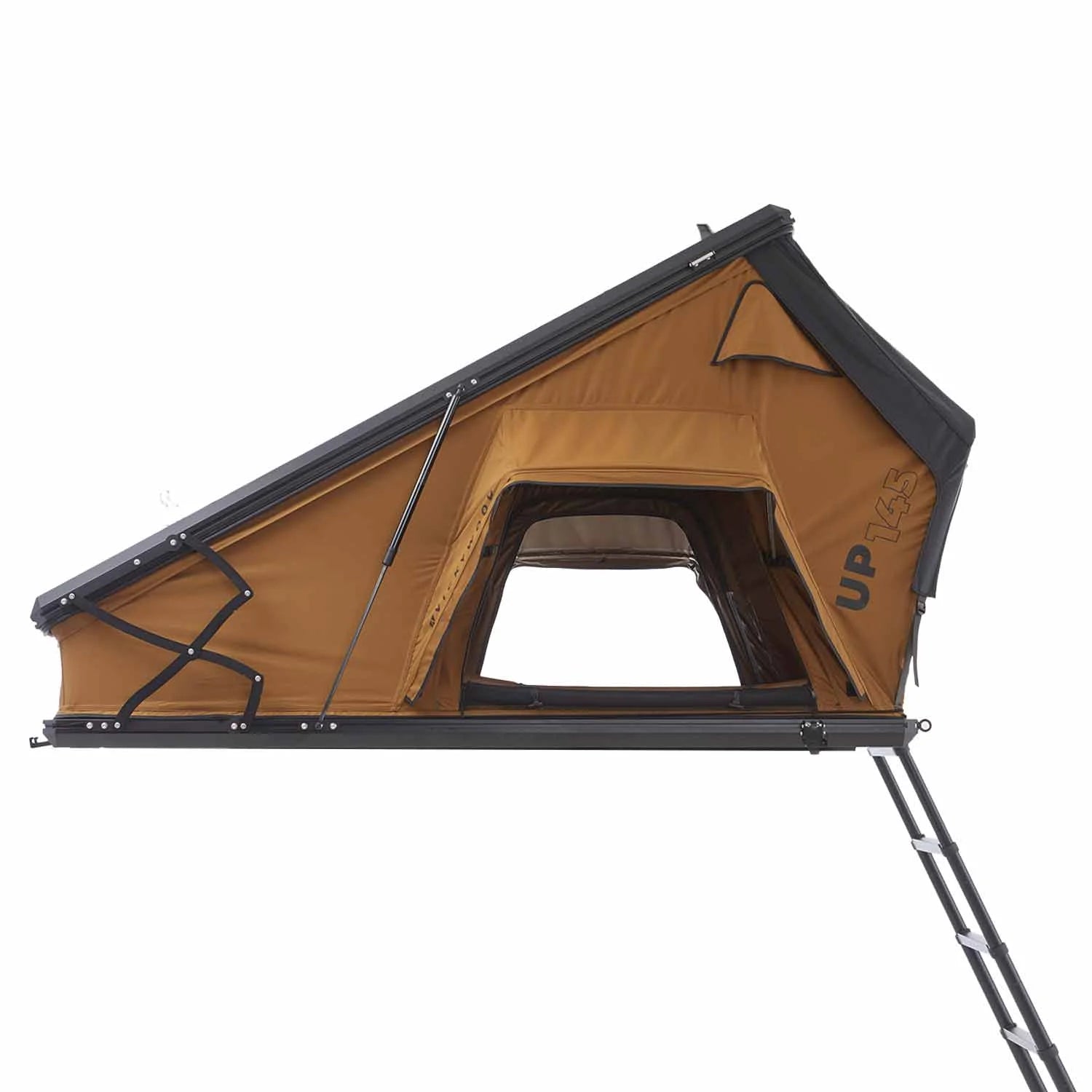 VICKYWOOD Alu Hartschalen Dachzelt CUMARU UP