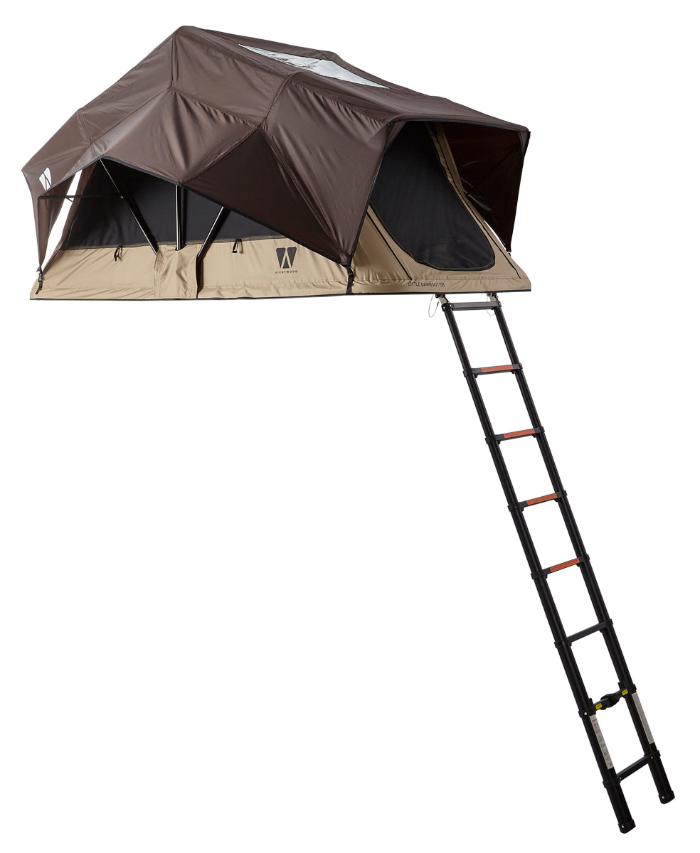 VICKYWOOD Klapp-Dachzelt LITTLE BAMBOO 125 GEN. 2 coffee