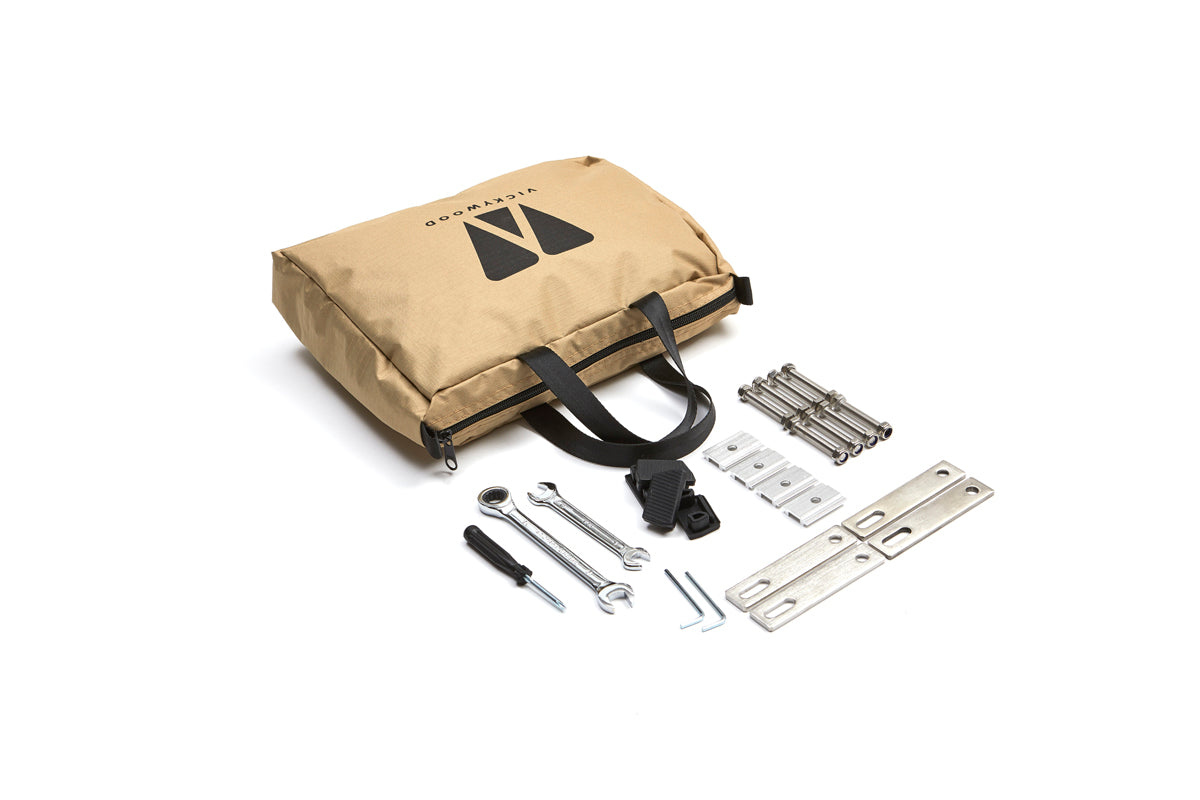 VICKYWOOD Klapp-Dachzelt LITTLE BAMBOO 125 GEN. 2 coffee